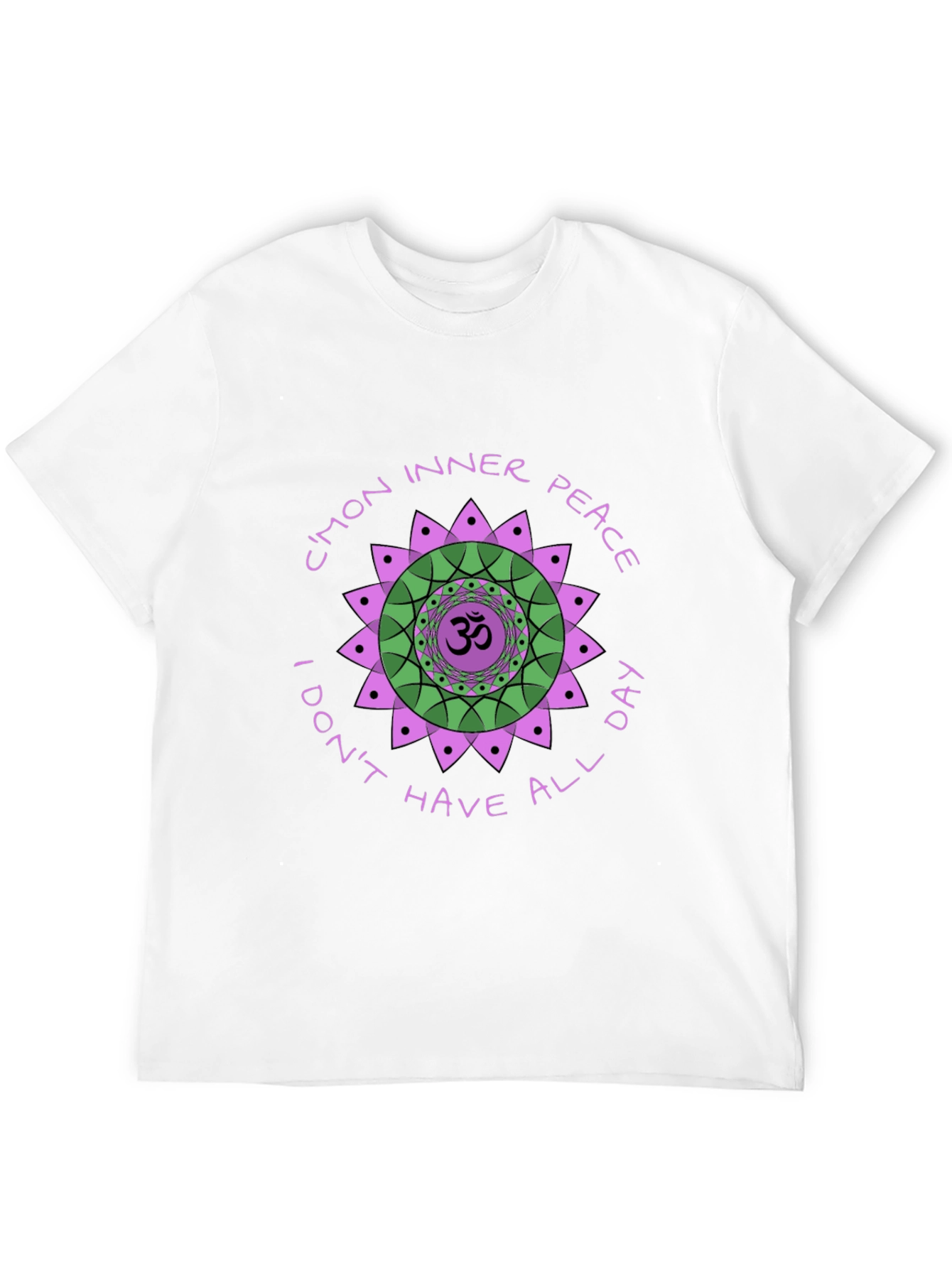 Inner Peace Graphic Tee - Black T-Shirt
