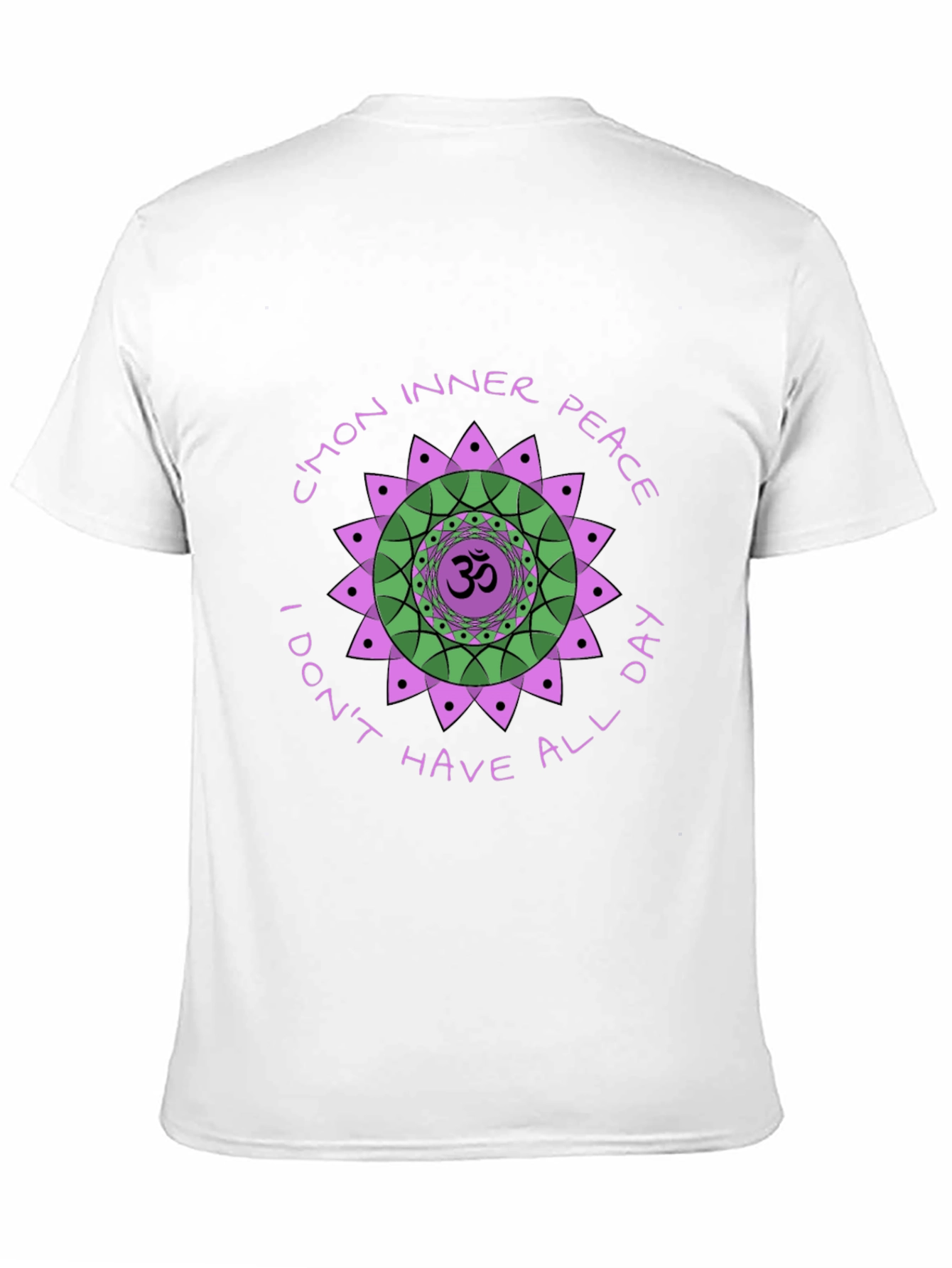 Inner Peace Graphic Tee - Black T-Shirt