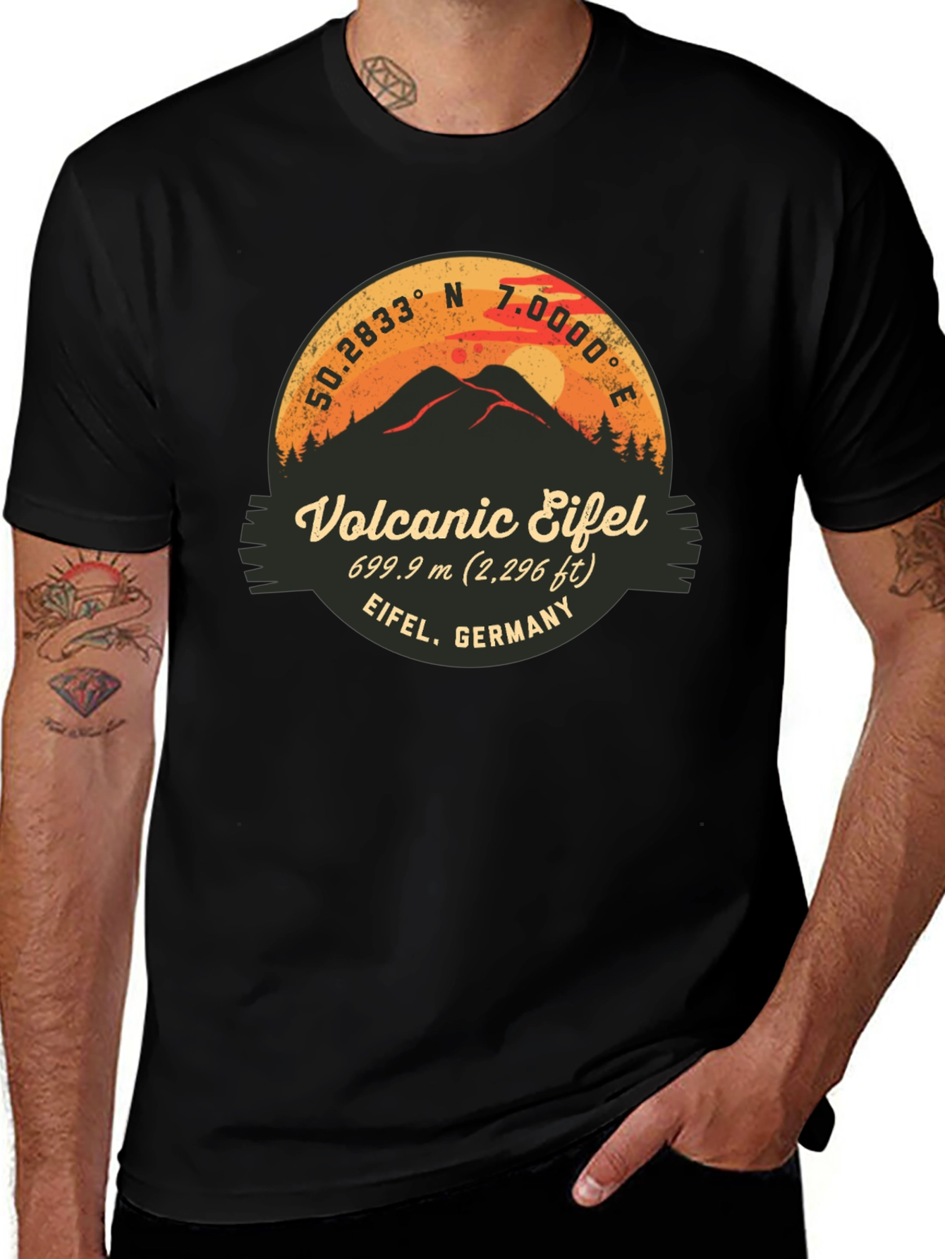 Volcanic Eifel Germany Souvenir T-Shirt