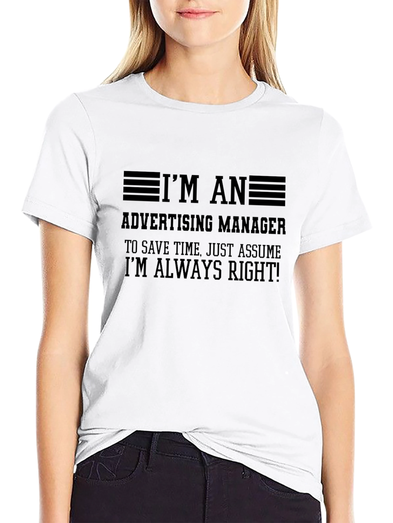 Advertising Manager Humor T-Shirt