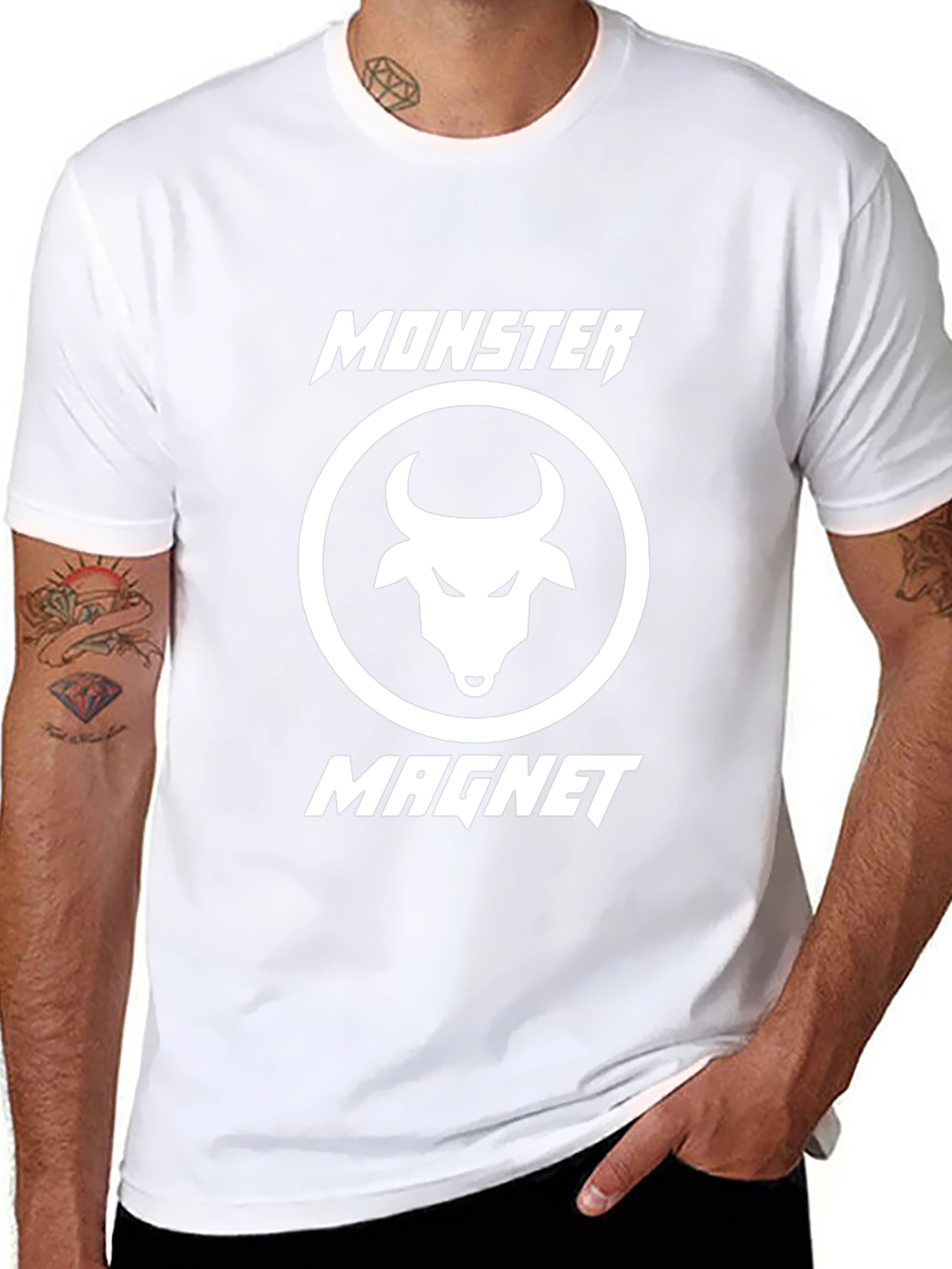 Monster Magnet Graphic T-Shirt - Black