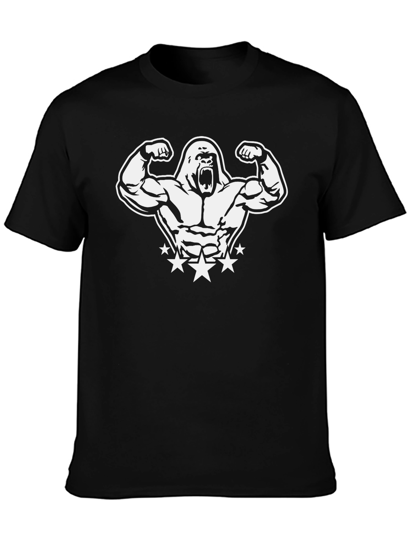 Gorilla Gym T-Shirt - Black