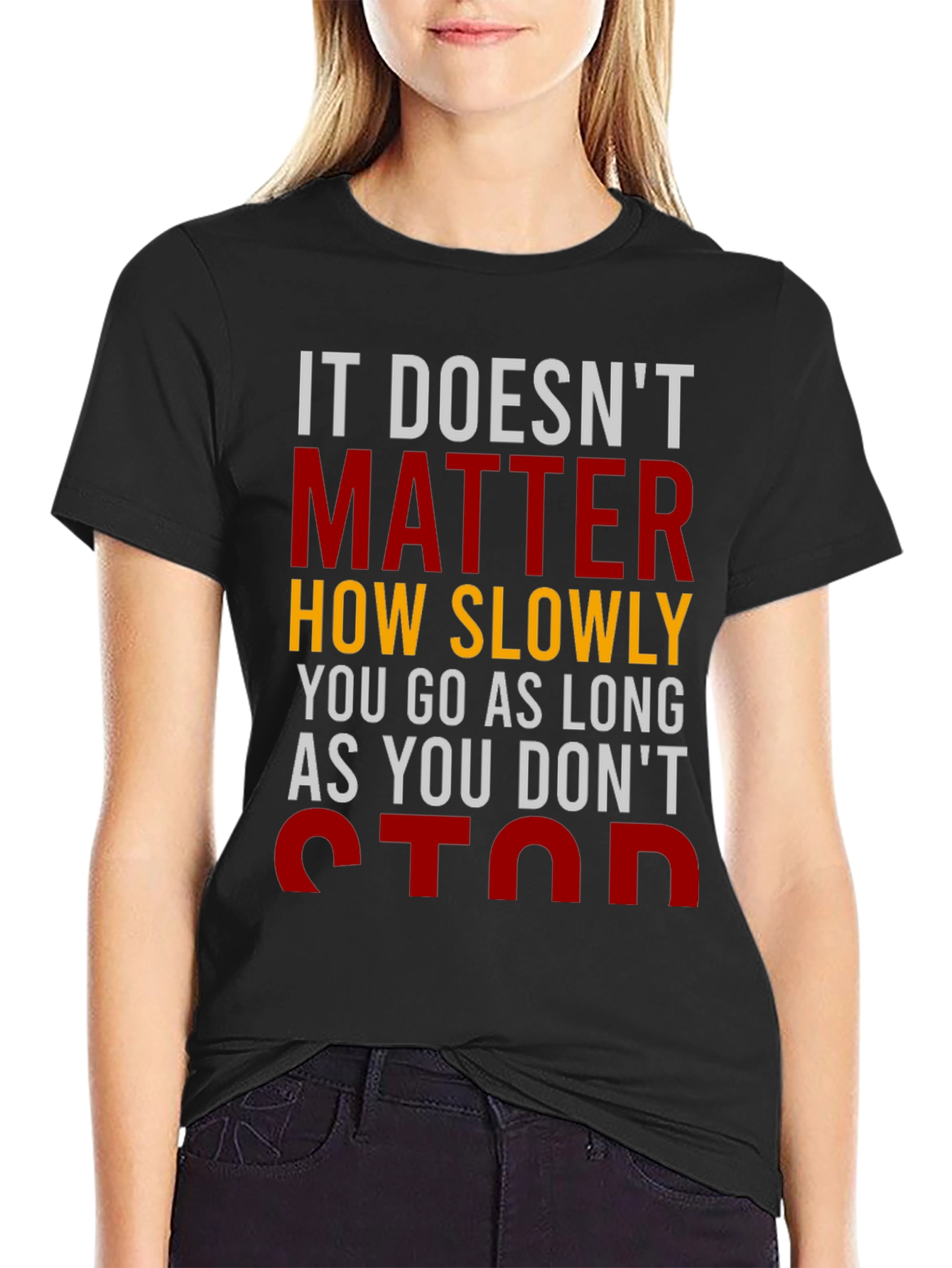 Motivational T-Shirt: Dont Stop!