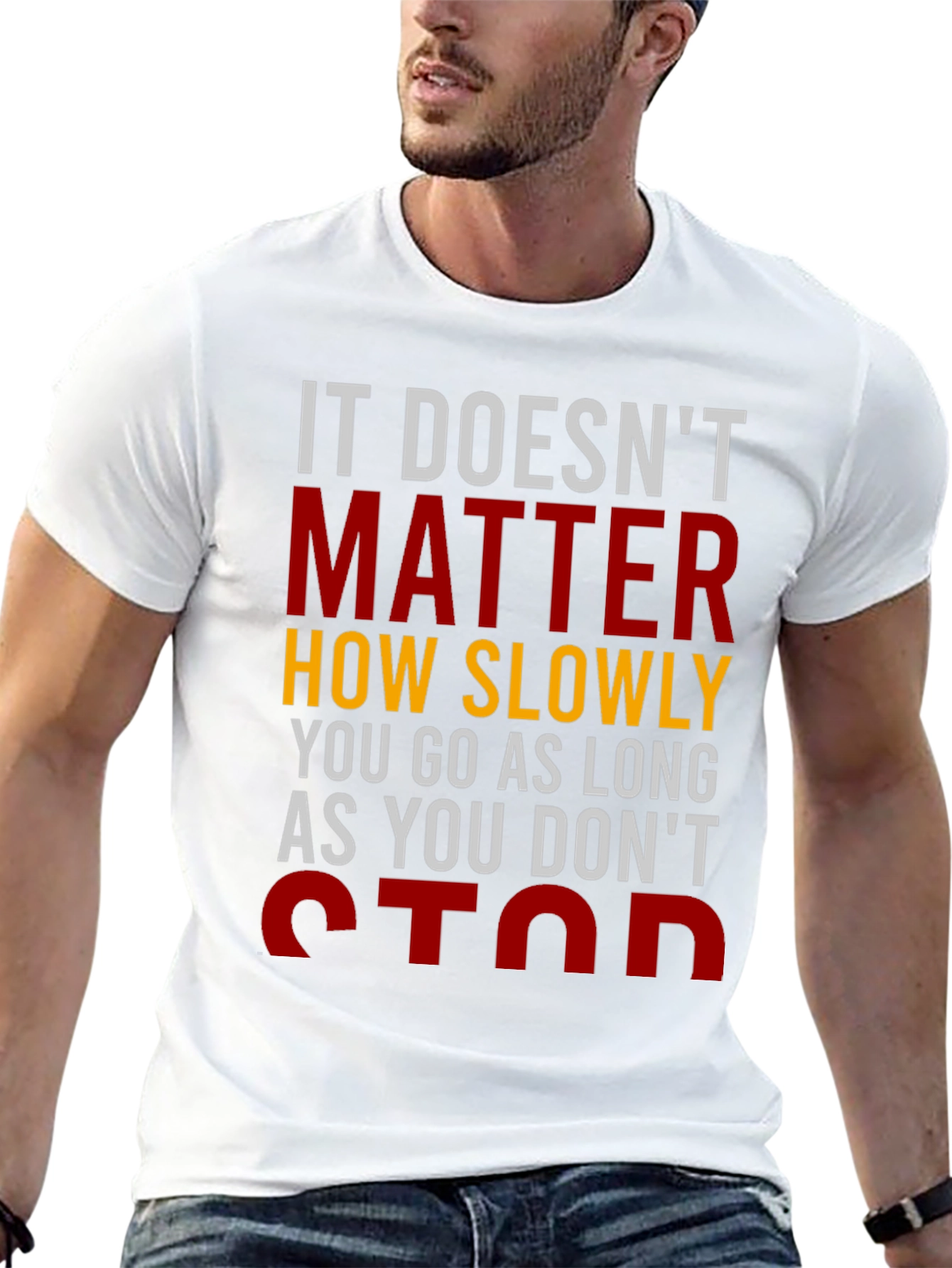Motivational T-Shirt: Dont Stop!