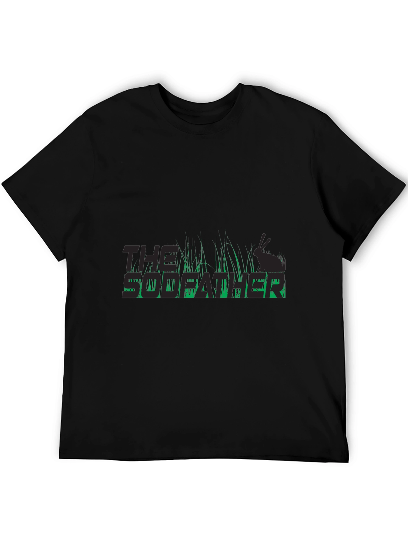 The Godfather Rabbit T-Shirt - Black