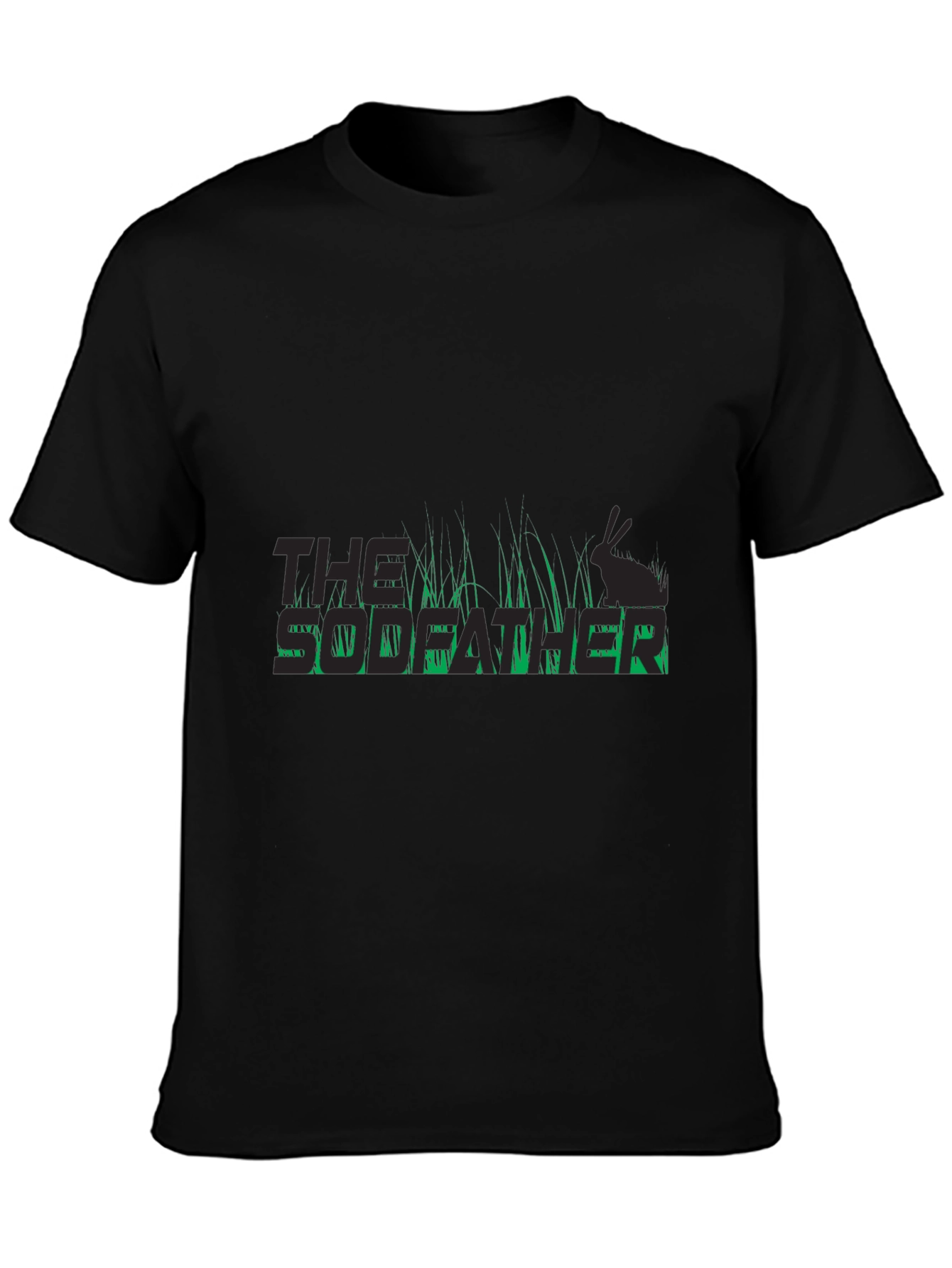 The Godfather Rabbit T-Shirt - Black