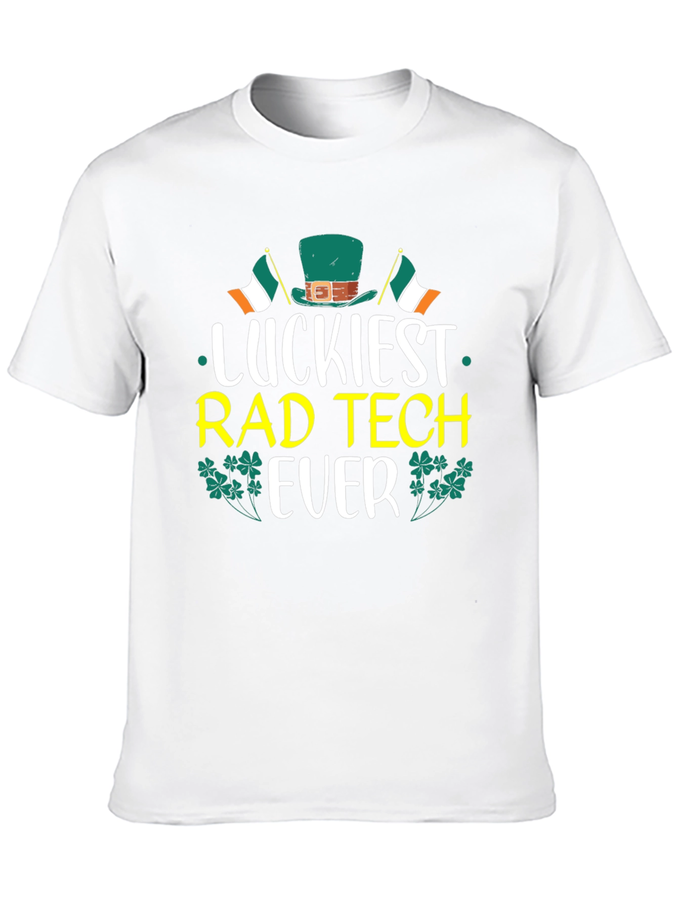 Luckiest Rad Tech Ever St. Patricks Day T-Shirt