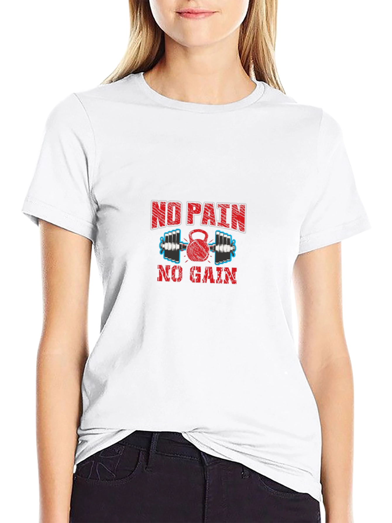 No Pain No Gain Workout T-Shirt