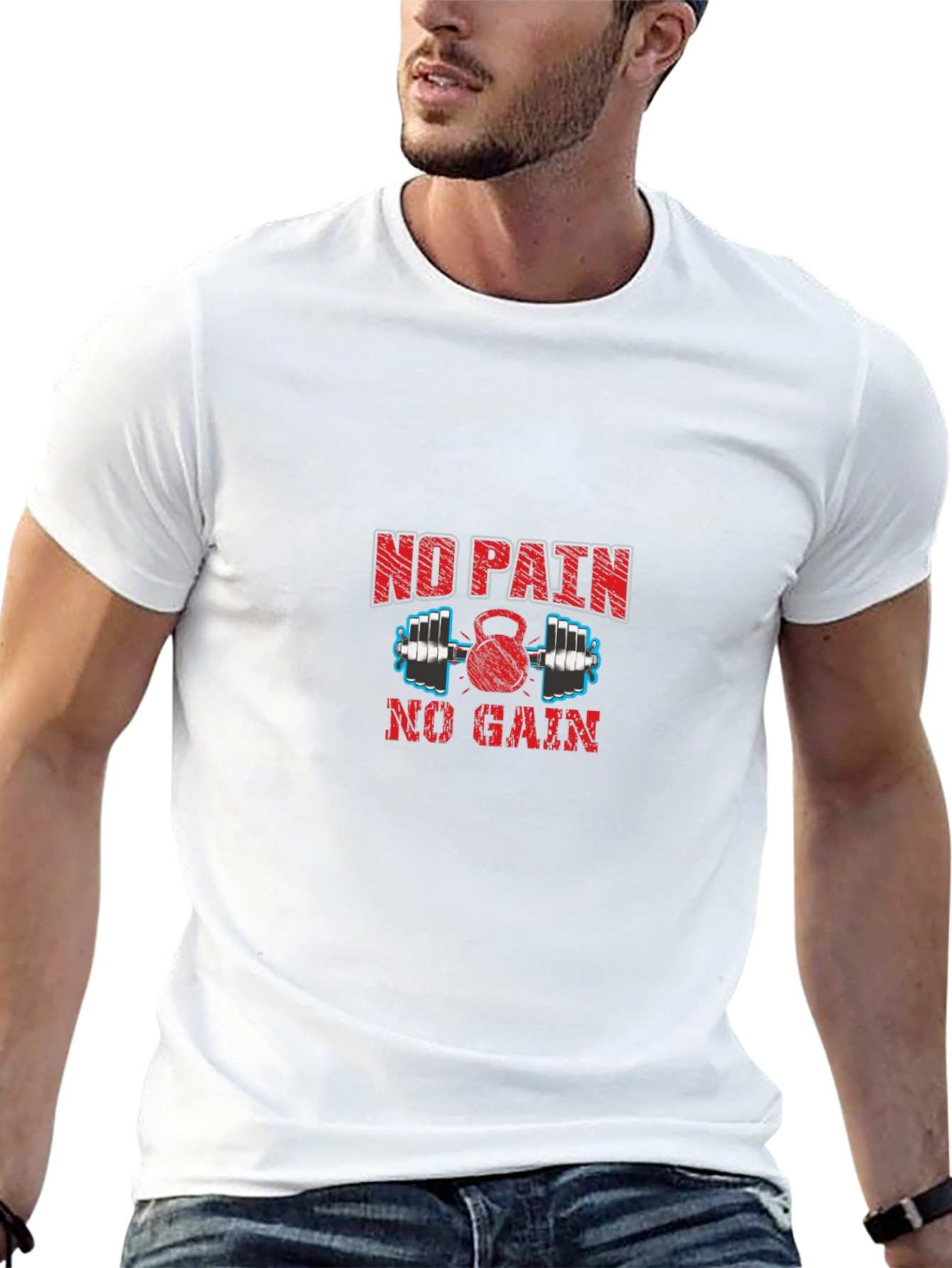 No Pain No Gain Workout T-Shirt