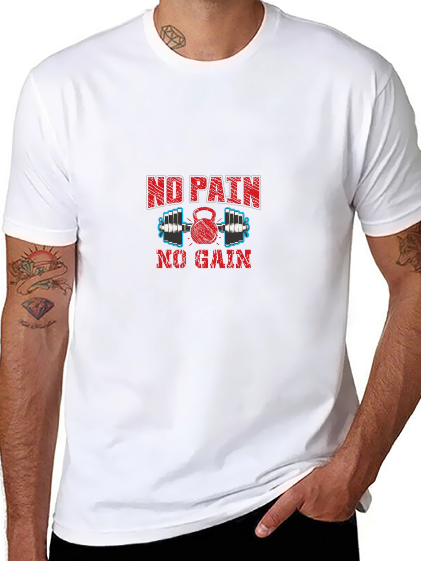 No Pain No Gain Workout T-Shirt