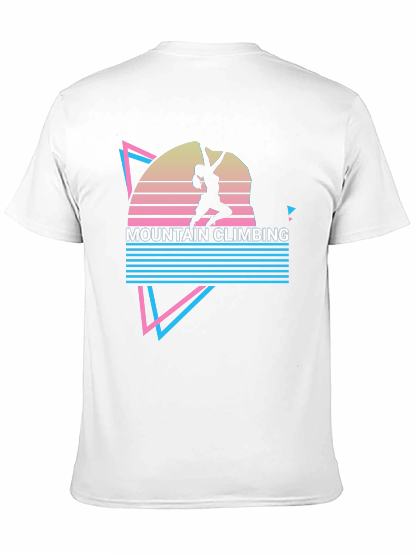 Mountain Climbing Retro T-Shirt