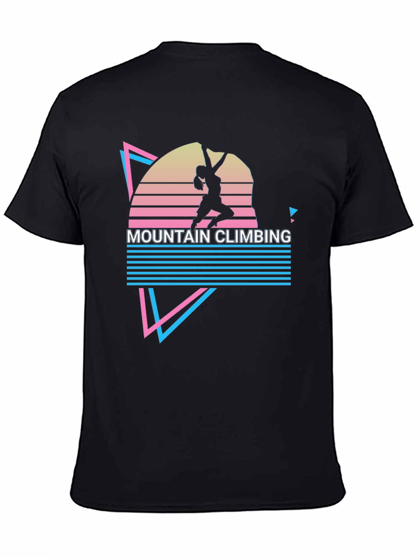Mountain Climbing Retro T-Shirt
