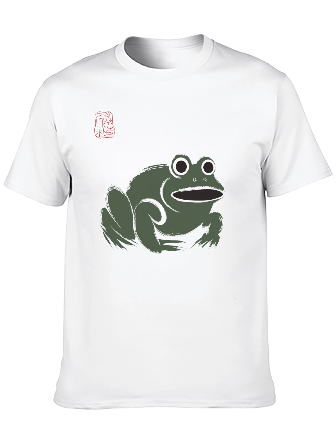 Frog Graphic Black T-Shirt - Mens