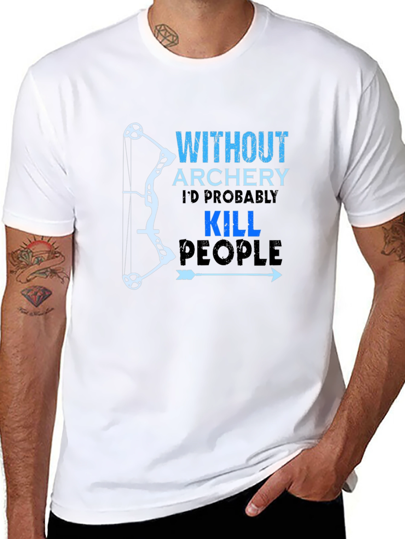 Funny Archery T-Shirt: Kill People