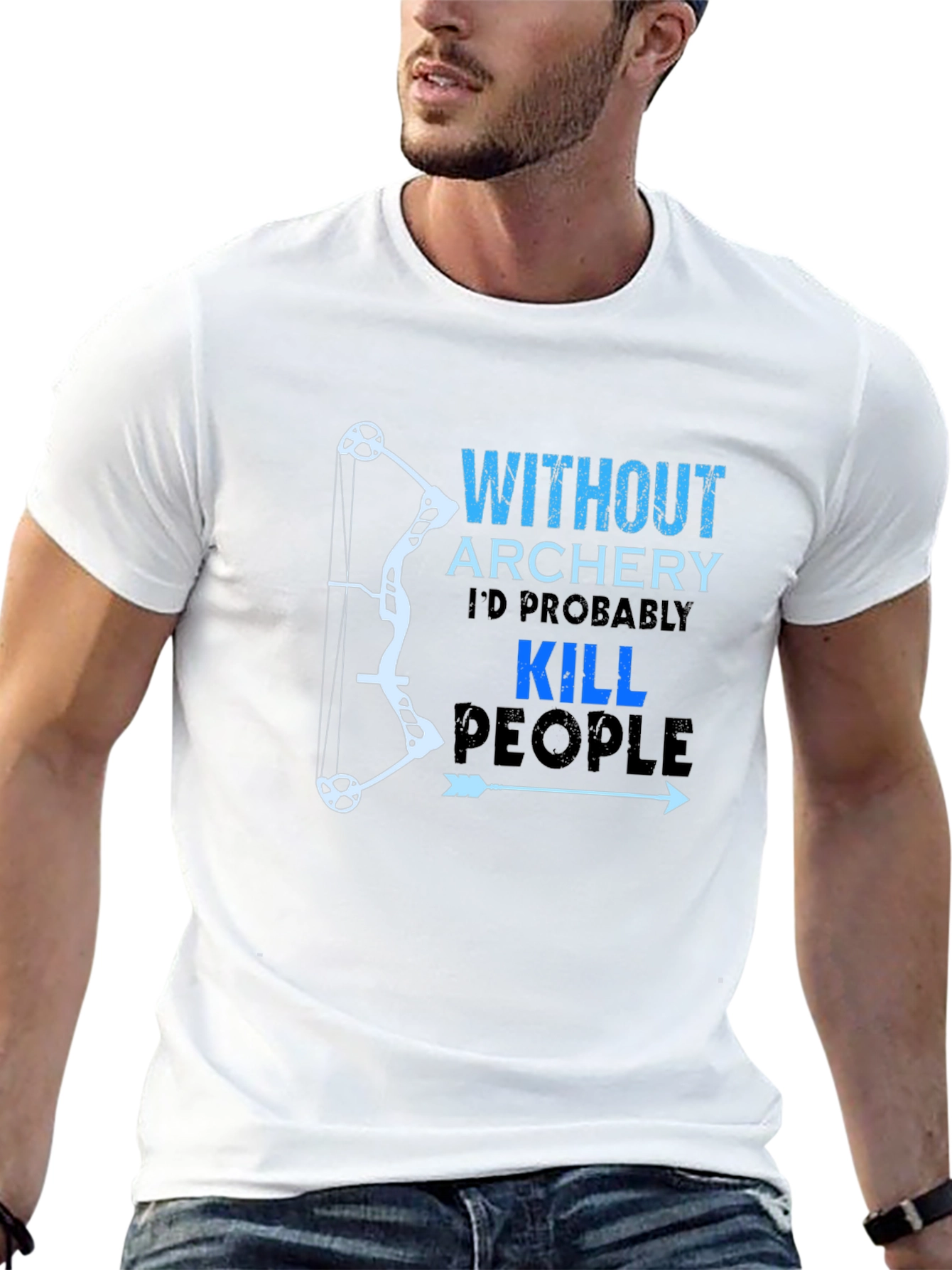 Funny Archery T-Shirt: Kill People