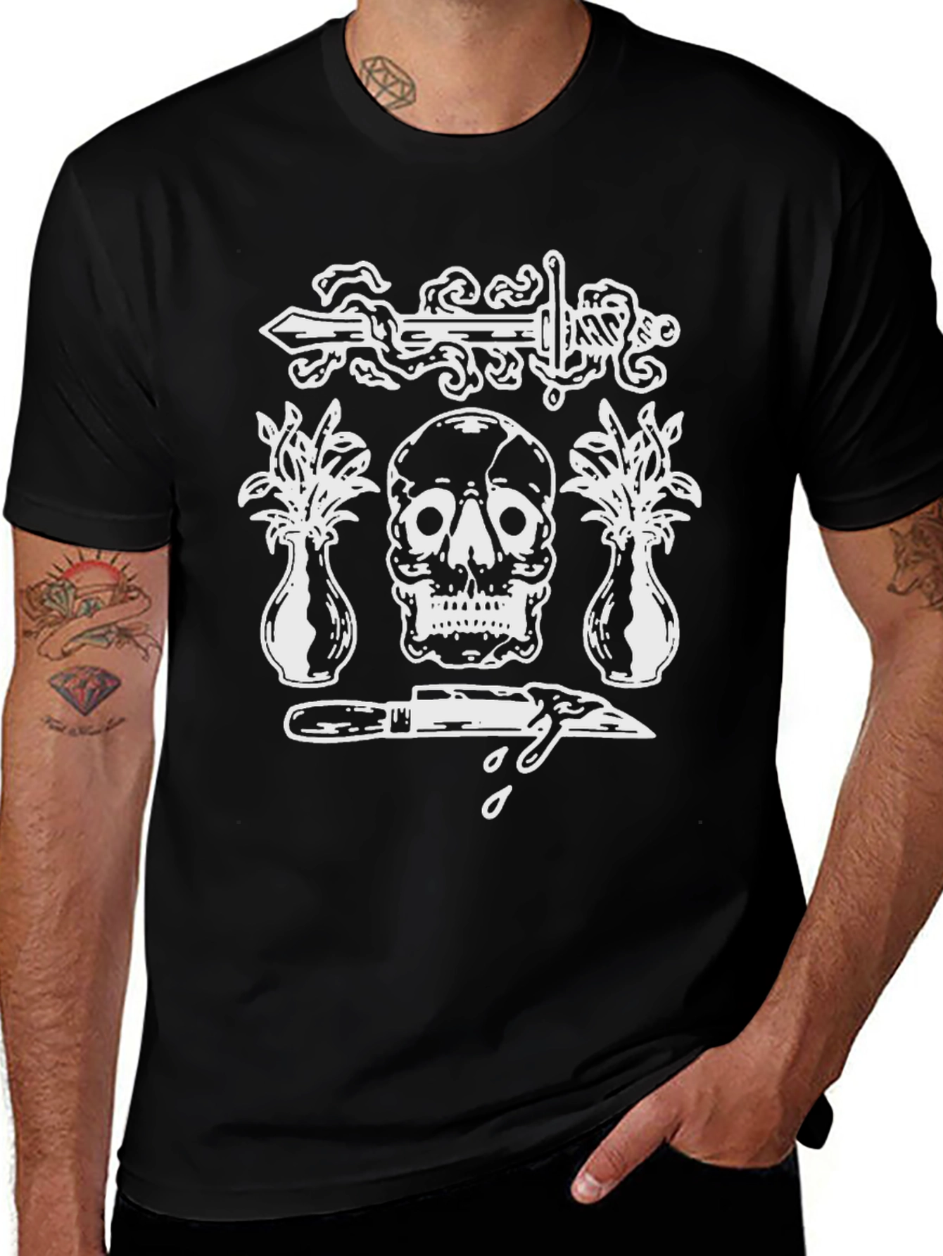 Skull & Dagger Graphic Tee