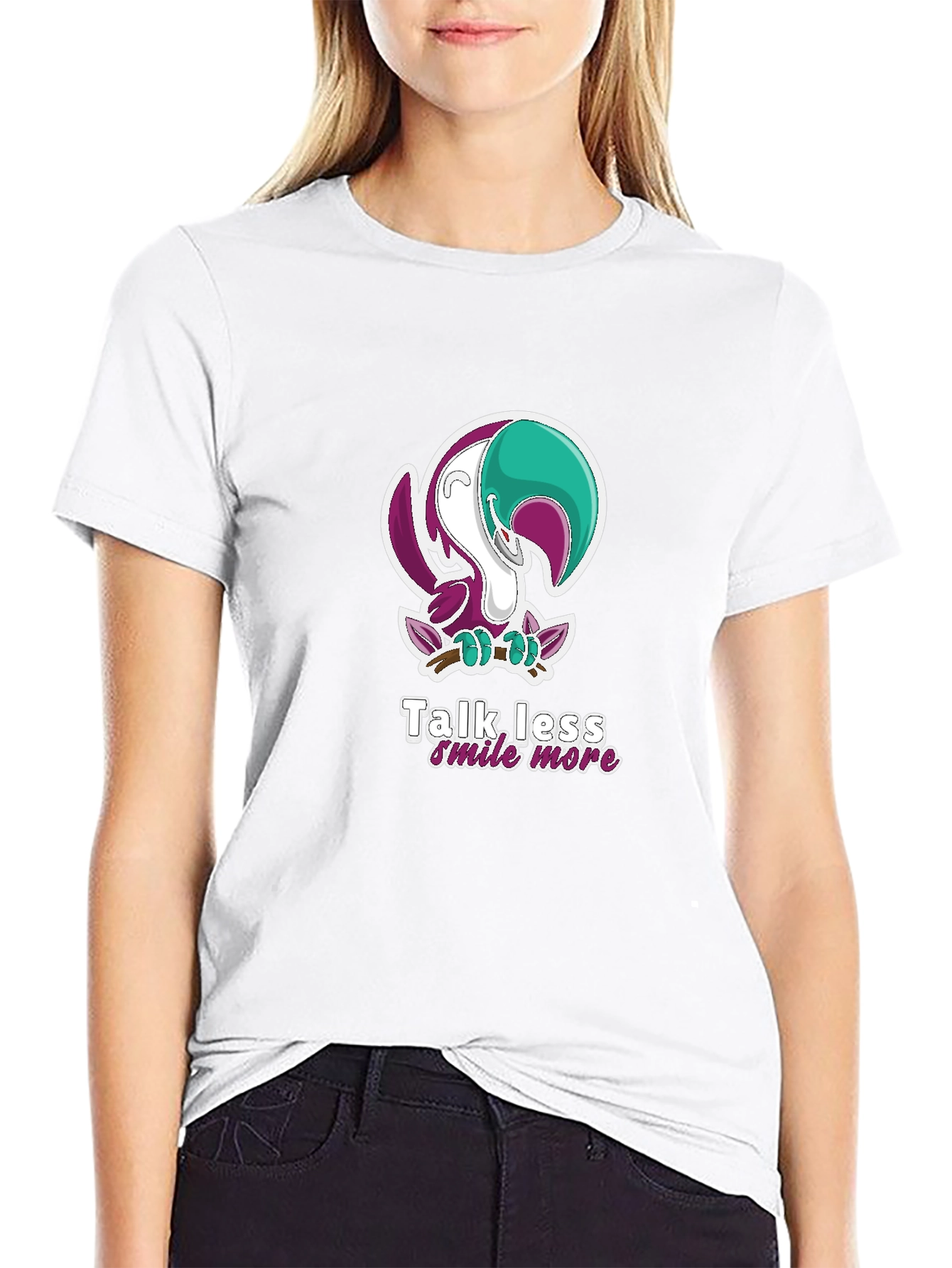 Talk Less Smile More Graphic Tee