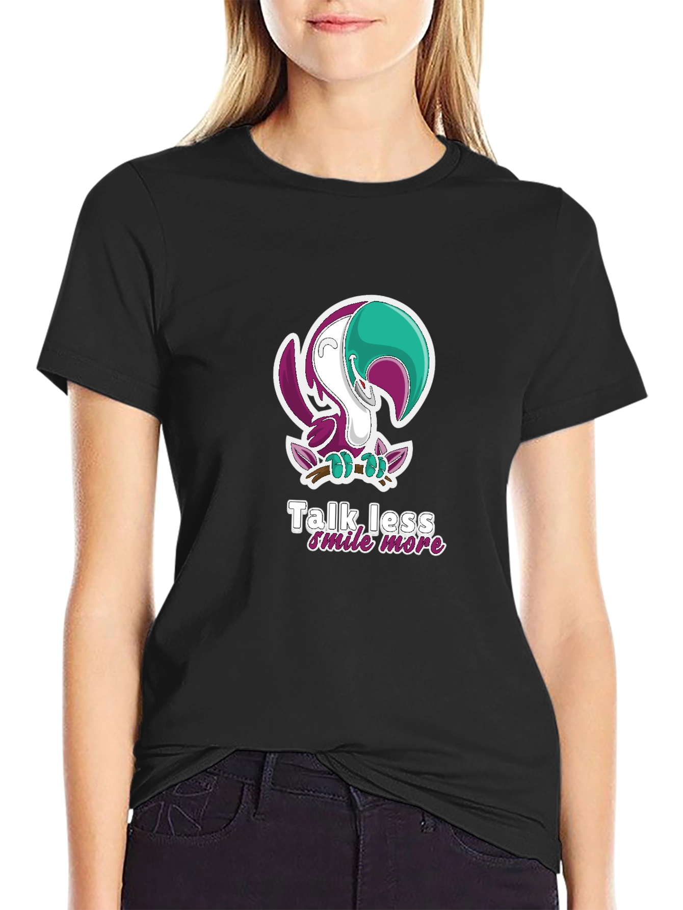 Talk Less Smile More Graphic Tee