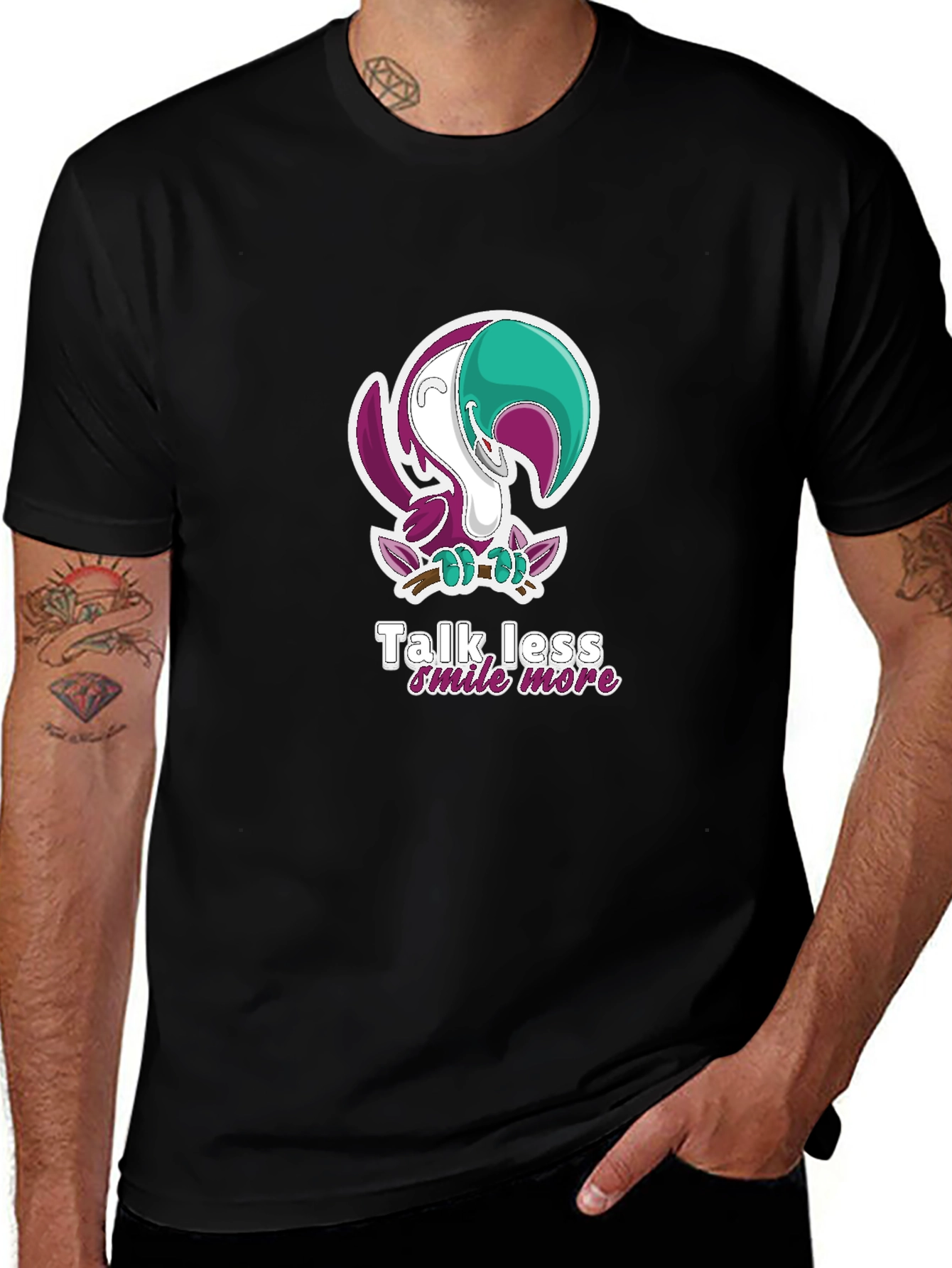 Talk Less Smile More Graphic Tee