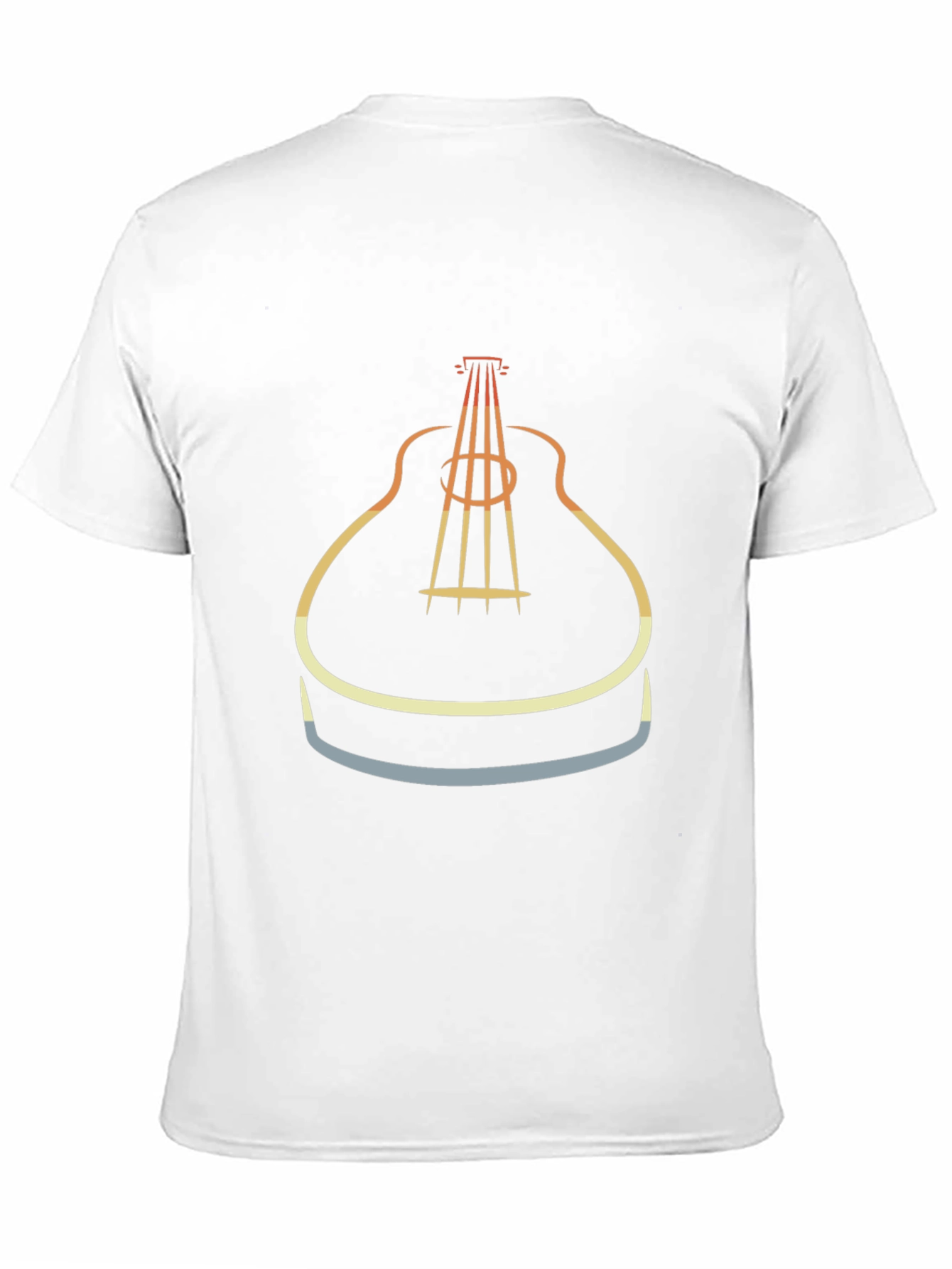 Retro Guitar Graphic Tee - Music Lover T-Shirt