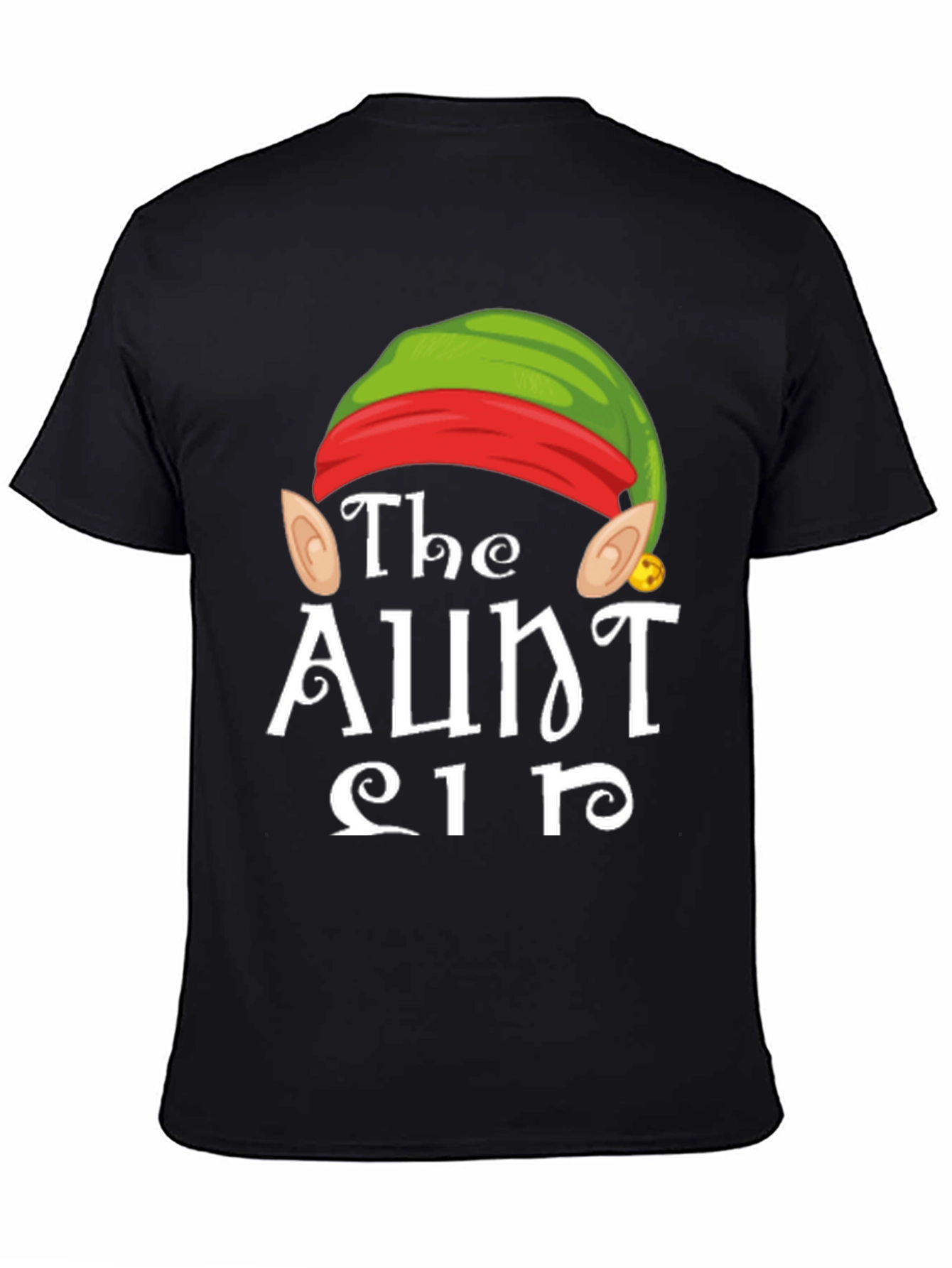 The Aunt Elf T-Shirt - Holiday Festive Tee