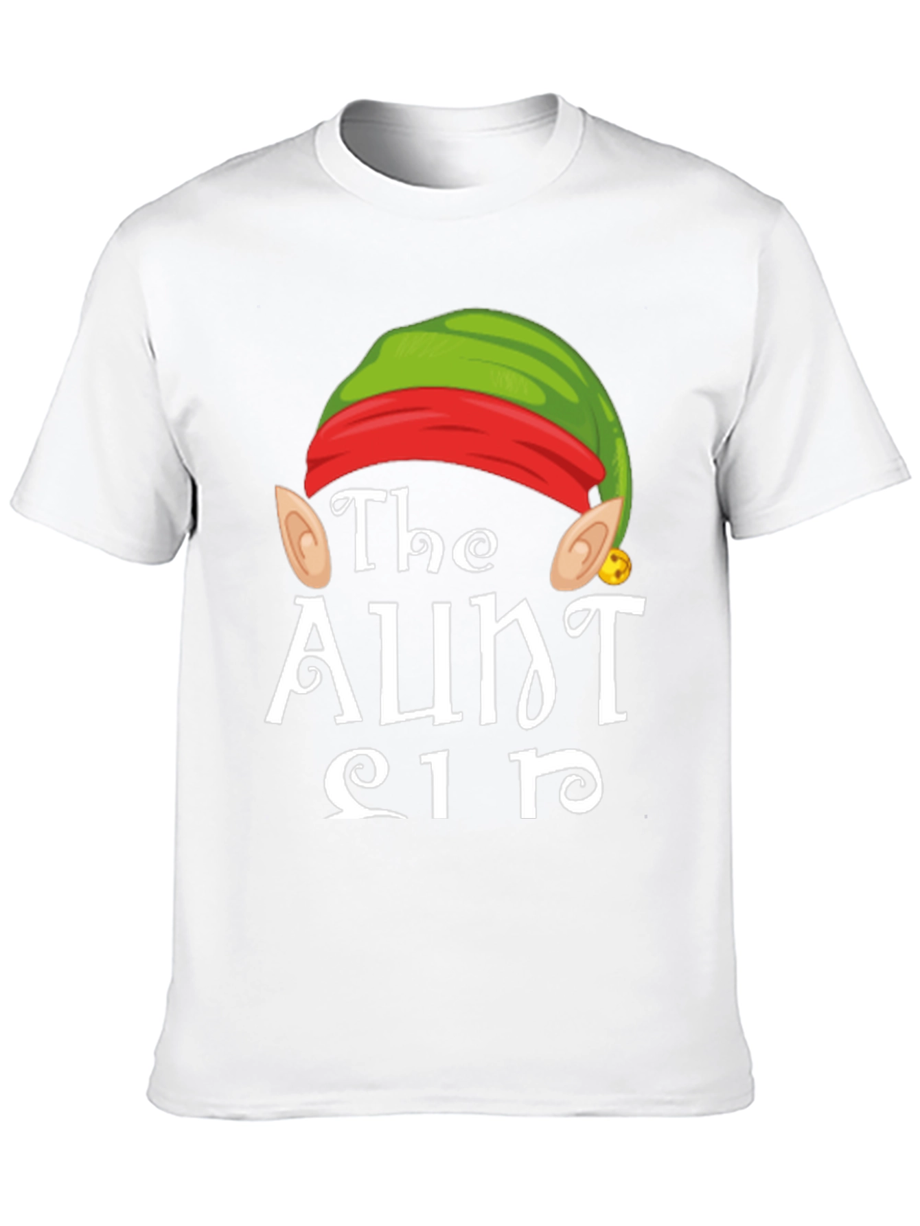 The Aunt Elf T-Shirt - Holiday Festive Tee