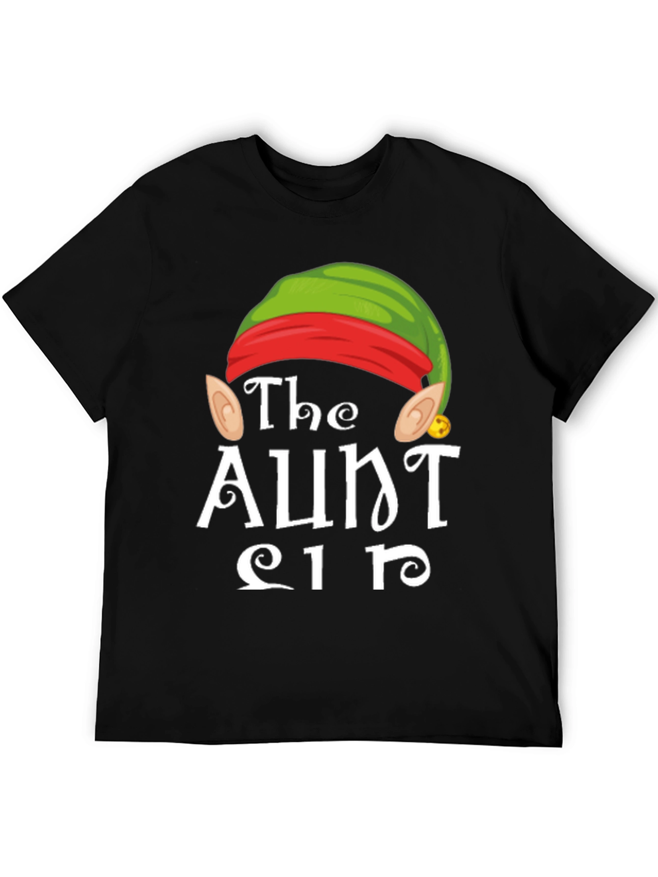 The Aunt Elf T-Shirt - Holiday Festive Tee