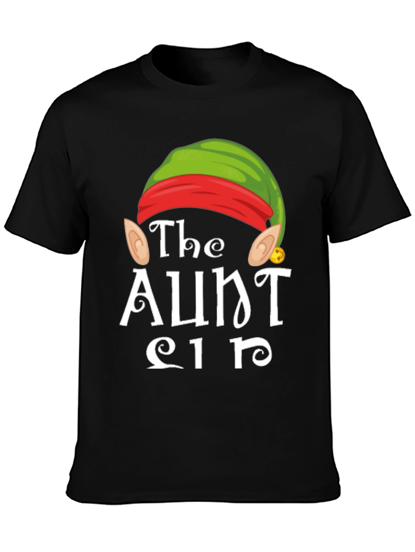 The Aunt Elf T-Shirt - Holiday Festive Tee