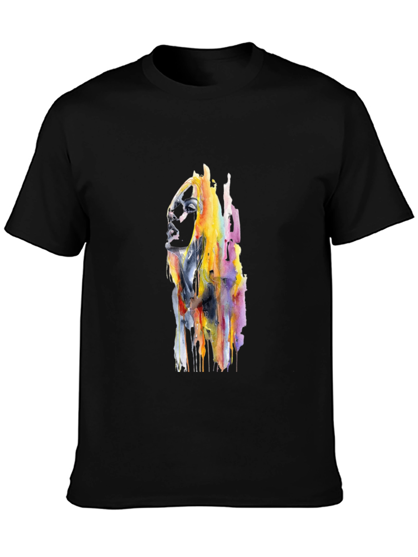 Abstract Woman Graphic T-Shirt - Stylish Unisex Tee