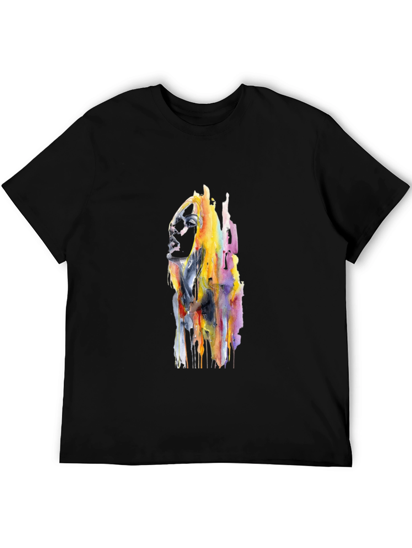 Abstract Woman Graphic T-Shirt - Stylish Unisex Tee
