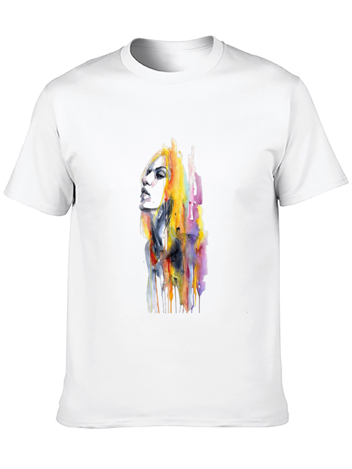 Abstract Woman Graphic T-Shirt - Stylish Unisex Tee