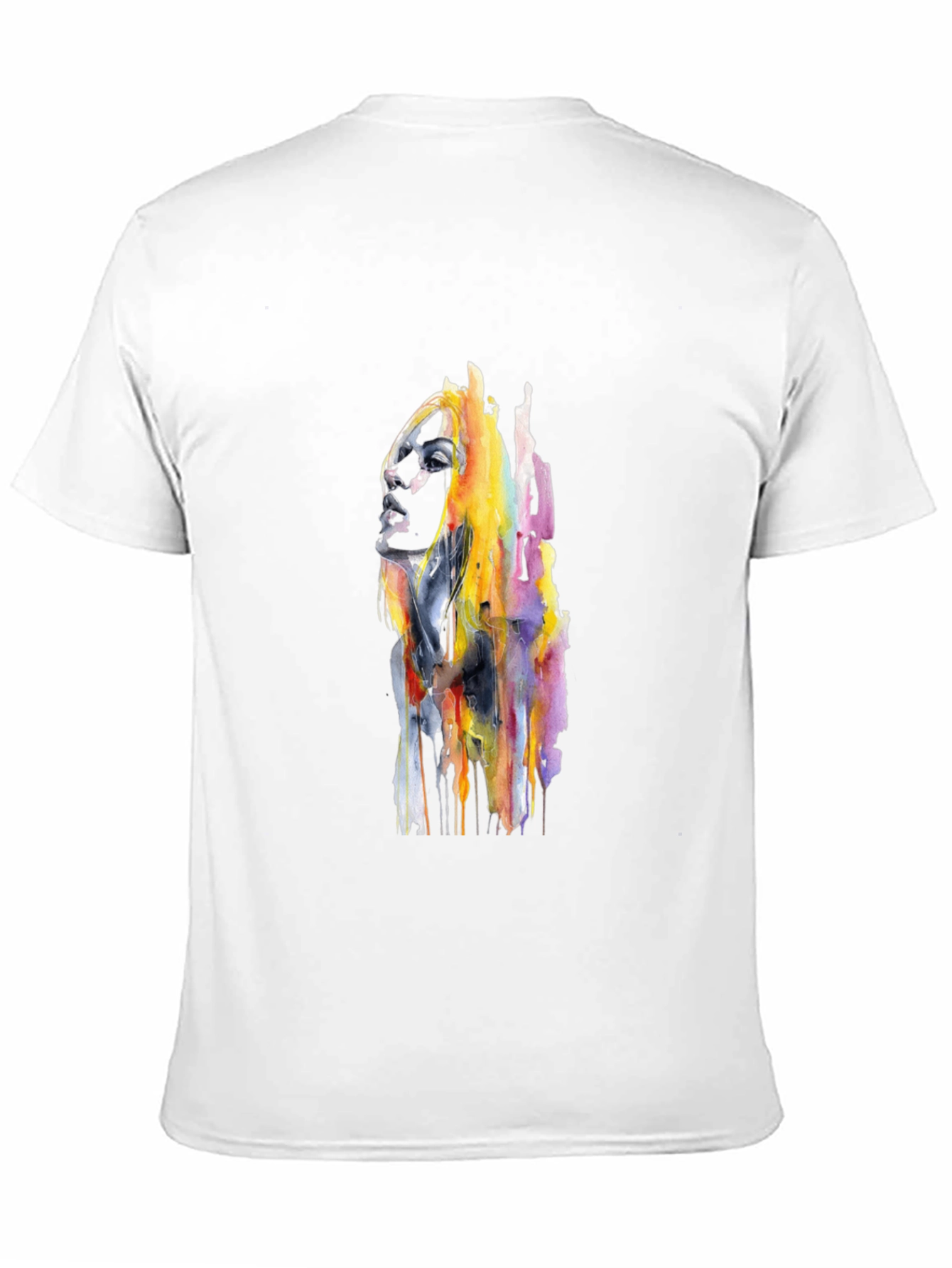 Abstract Woman Graphic T-Shirt - Stylish Unisex Tee