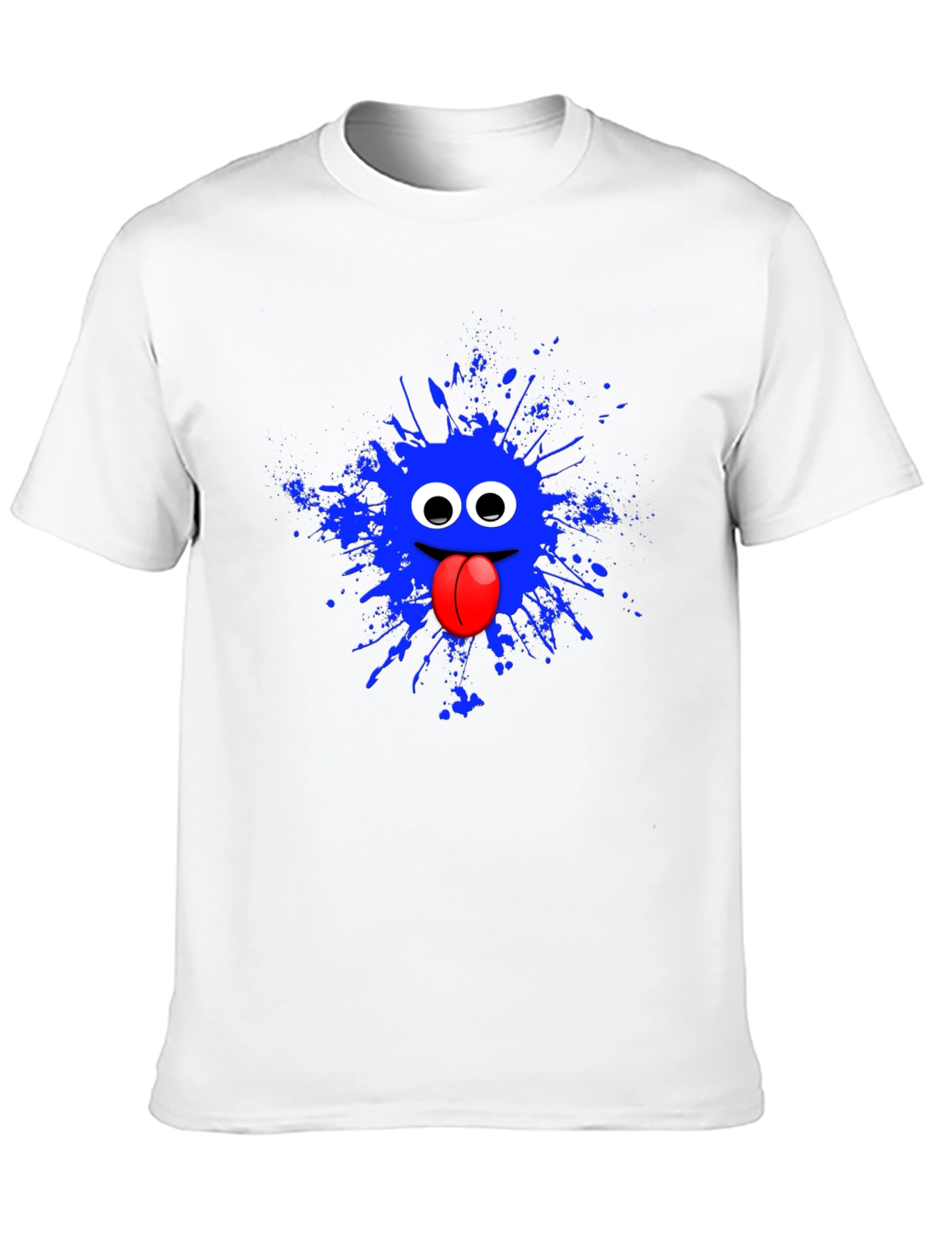 Monster Splatter Graphic Tee - Fun & Unique Design