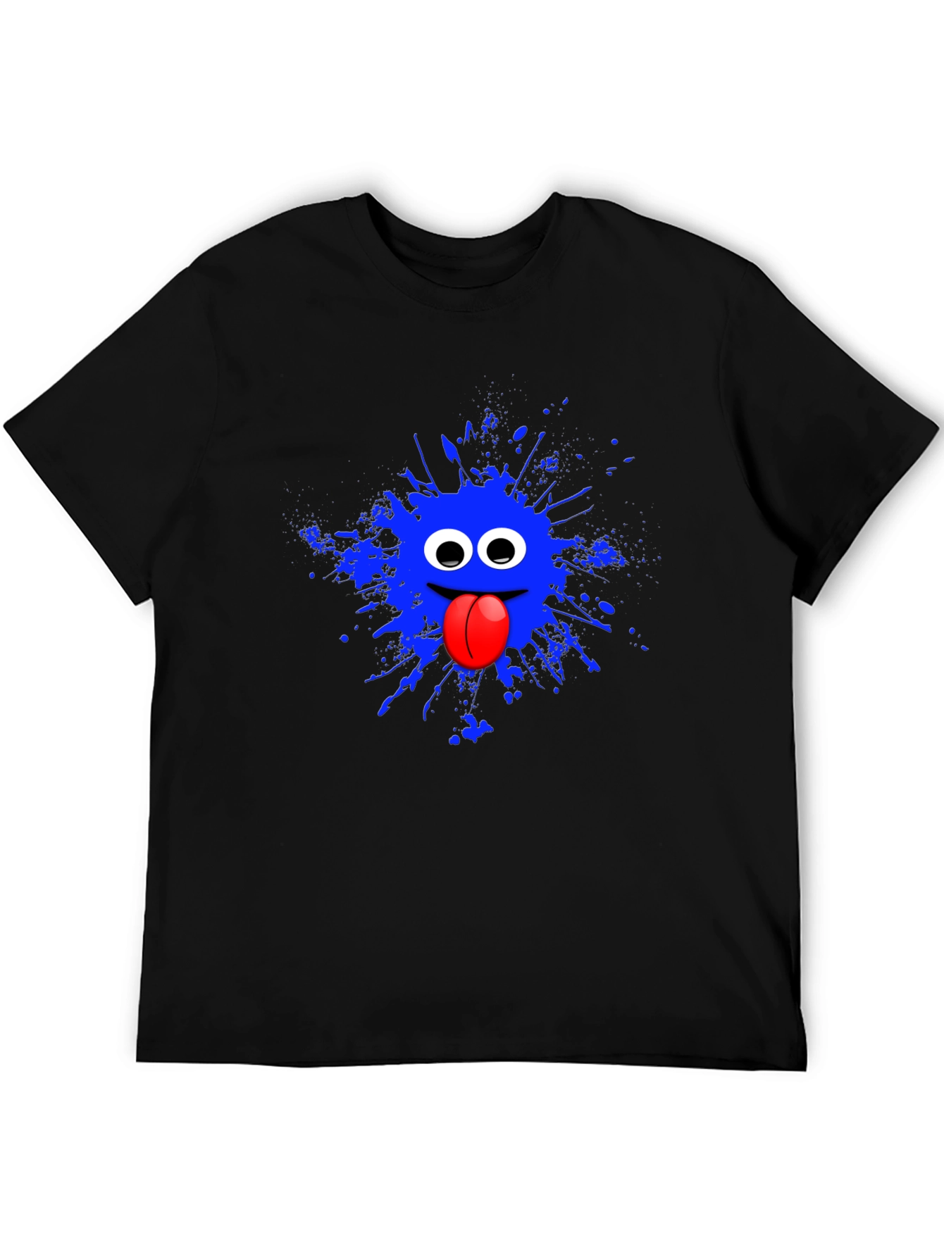 Monster Splatter Graphic Tee - Fun & Unique Design