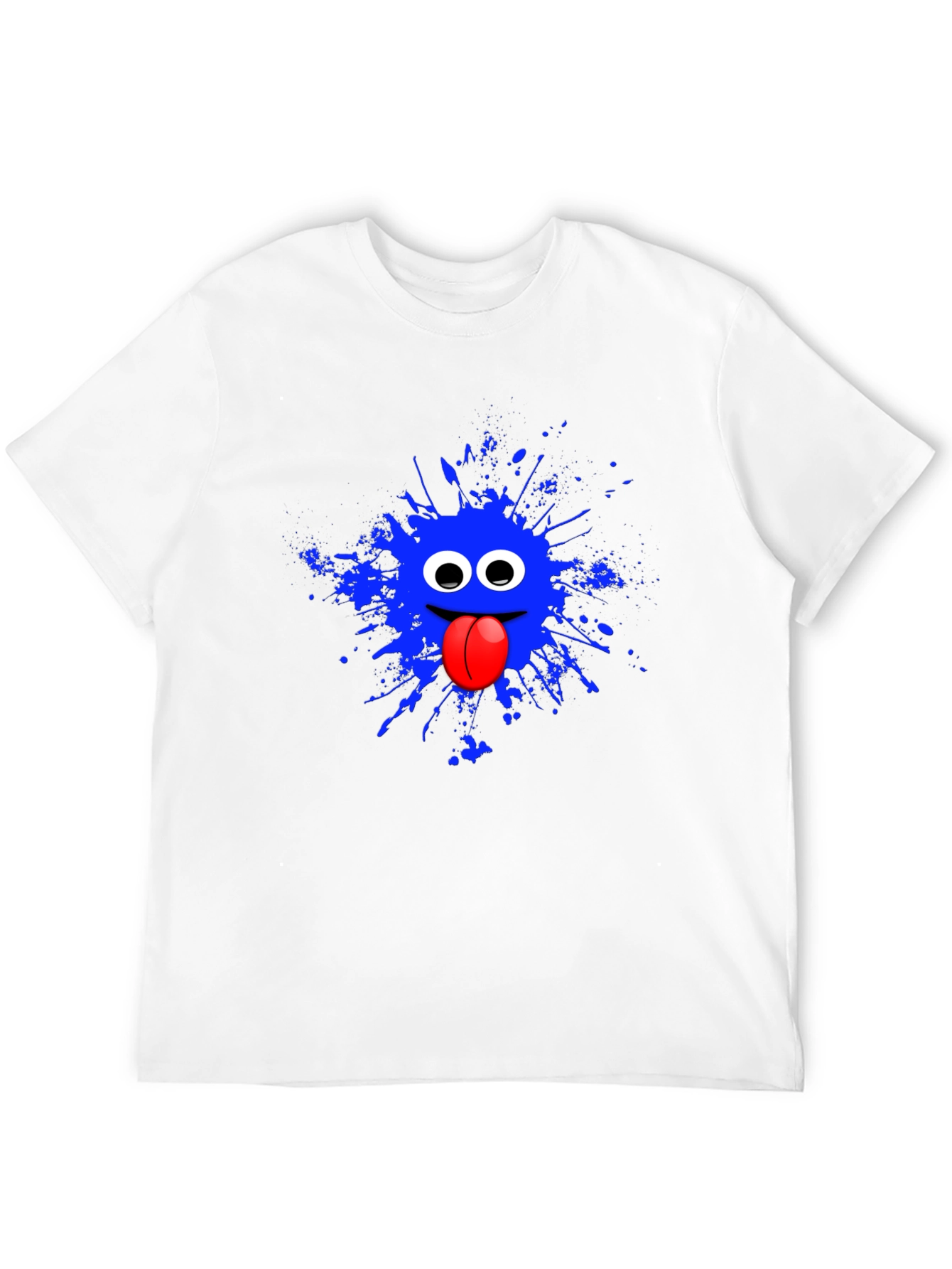 Monster Splatter Graphic Tee - Fun & Unique Design