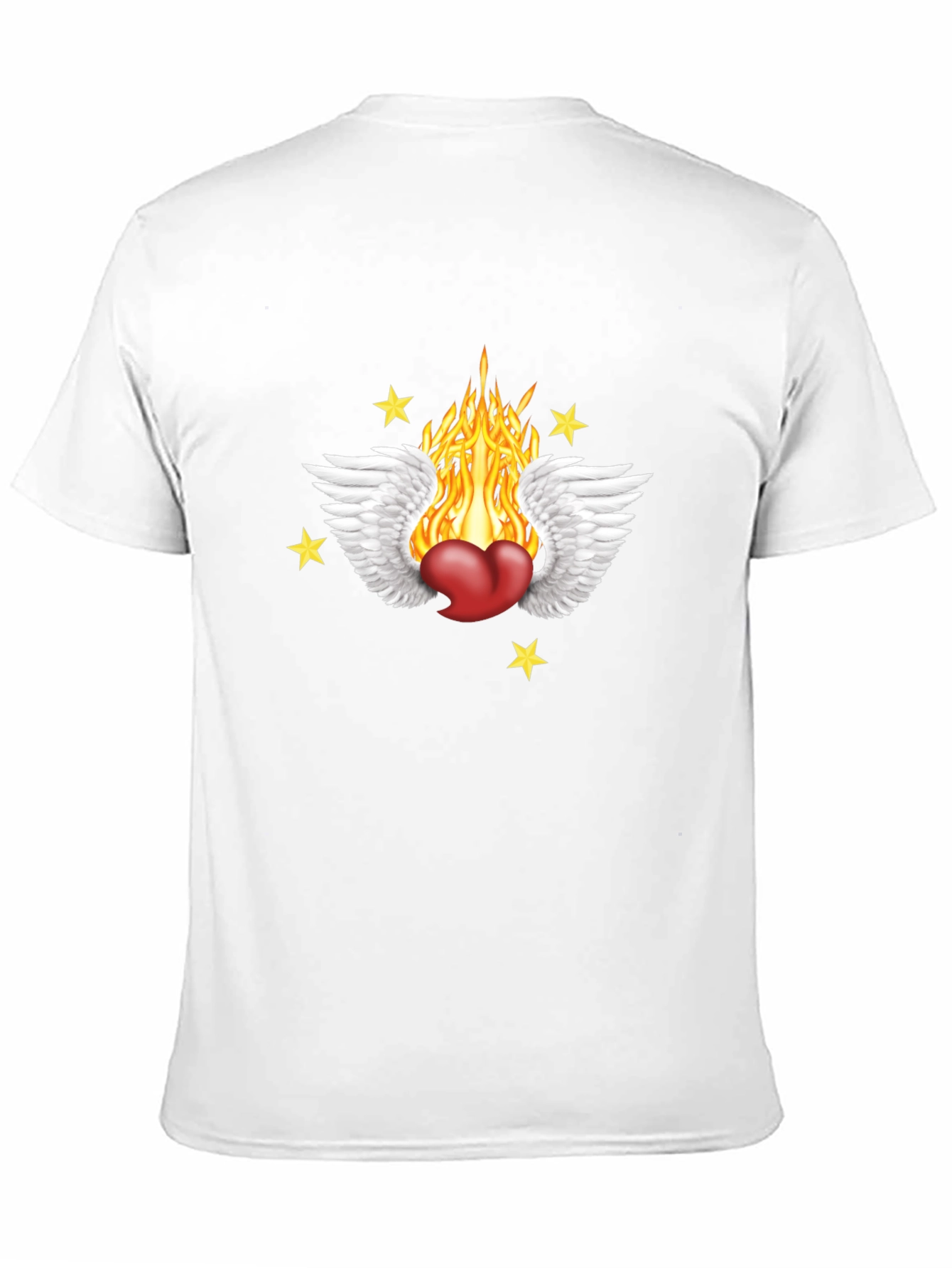Heart On Fire Graphic Tee