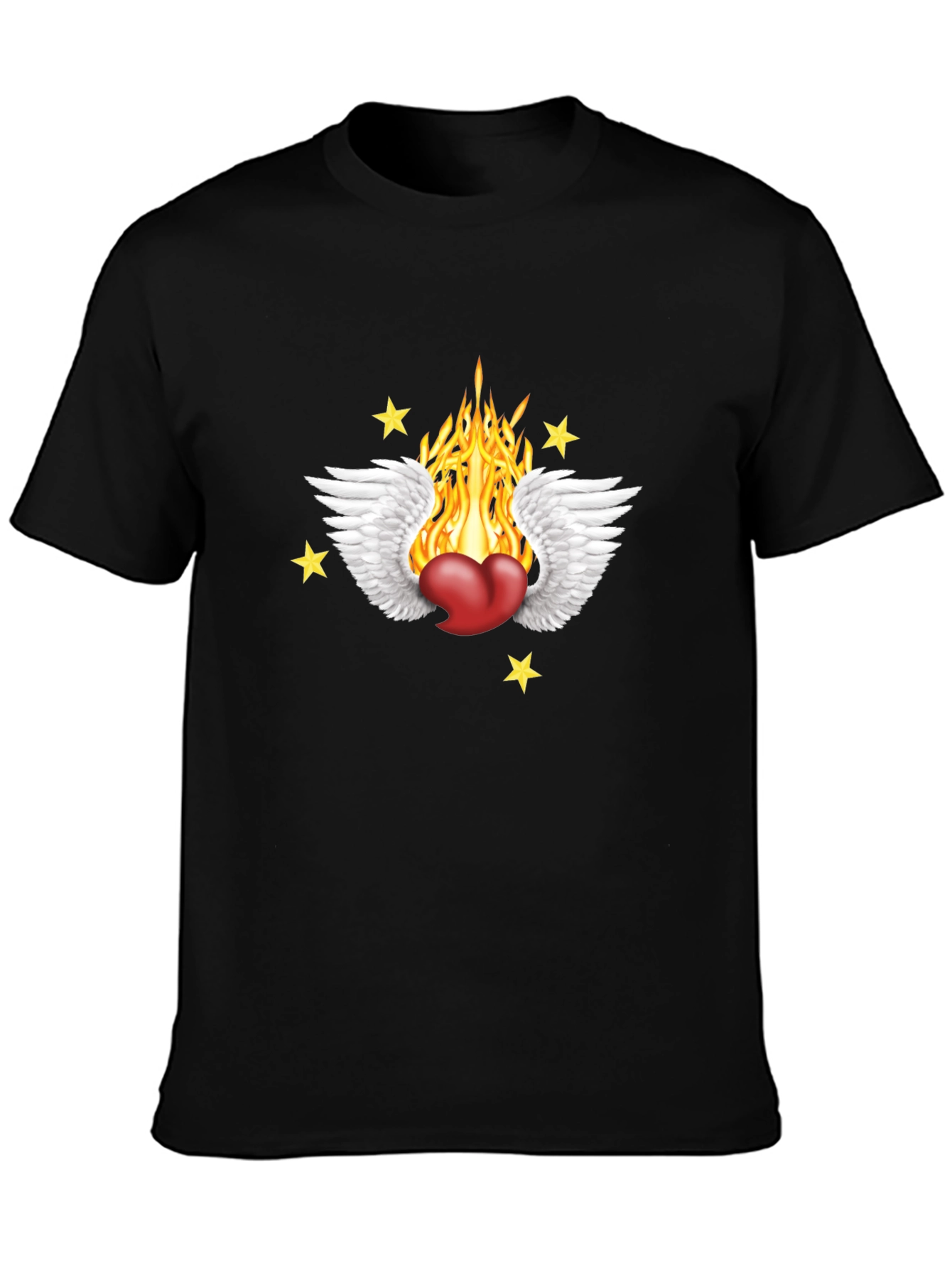 Heart On Fire Graphic Tee