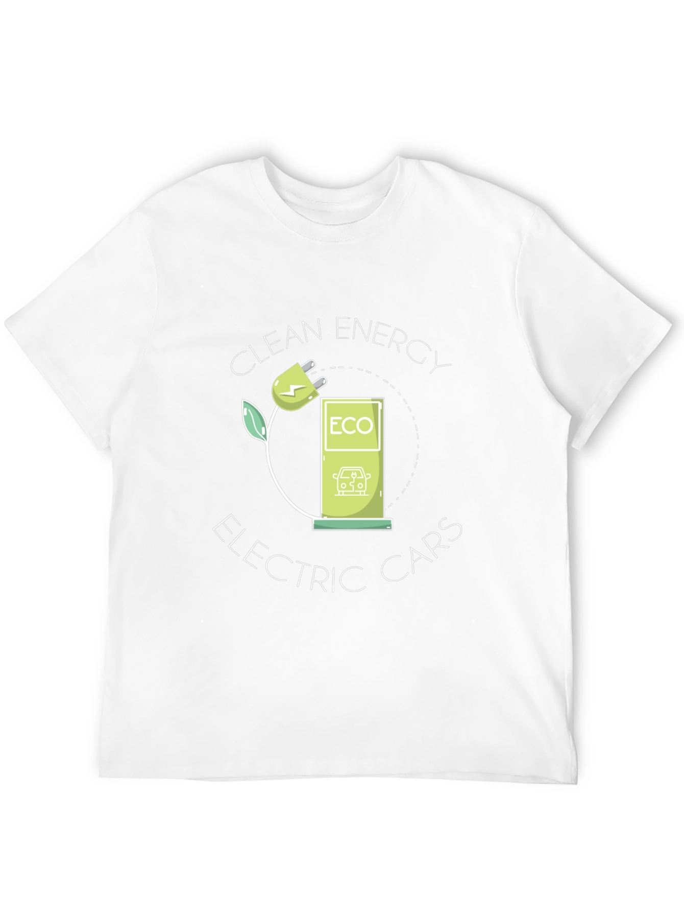 Eco-Friendly Electric Car T-Shirt
