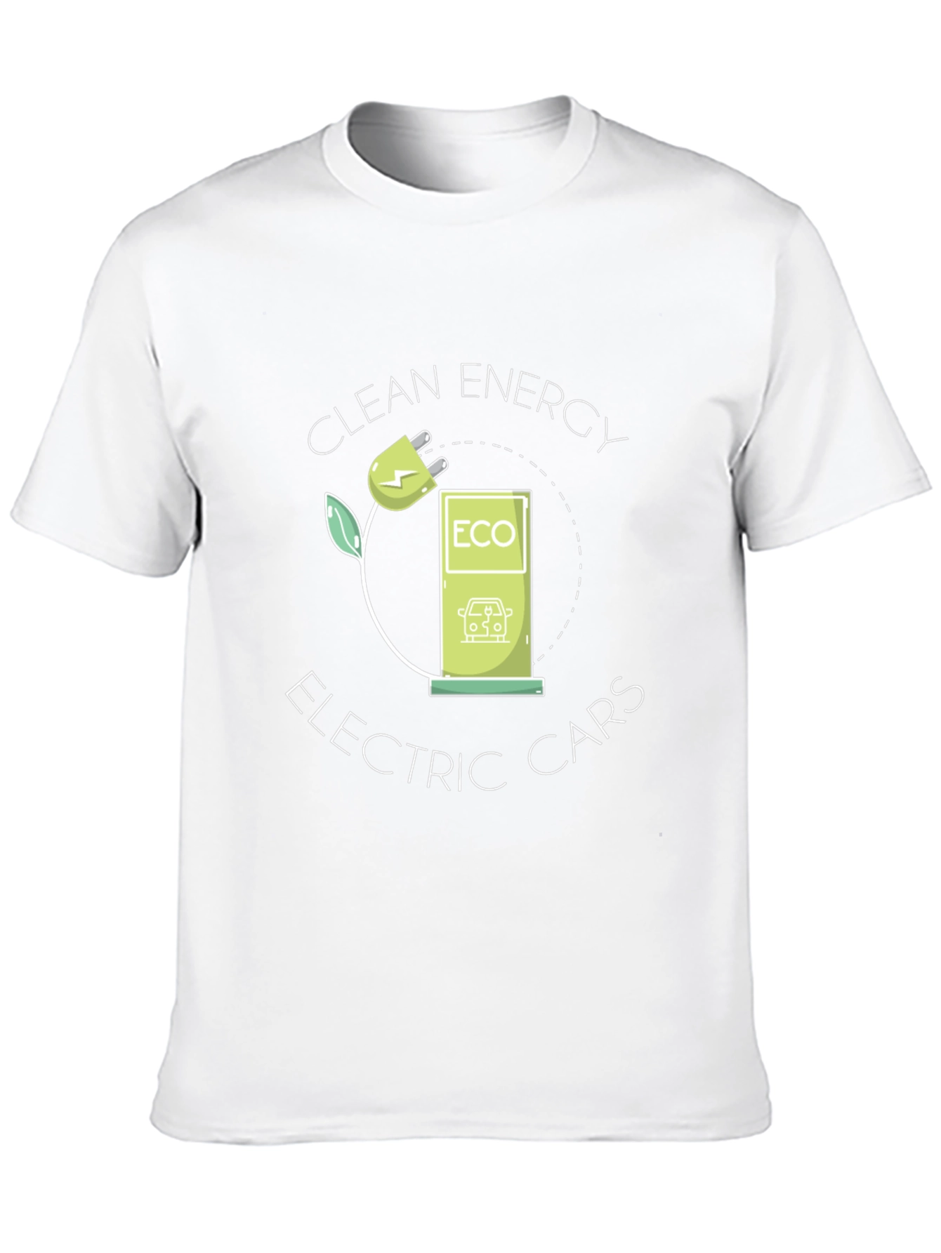 Eco-Friendly Electric Car T-Shirt