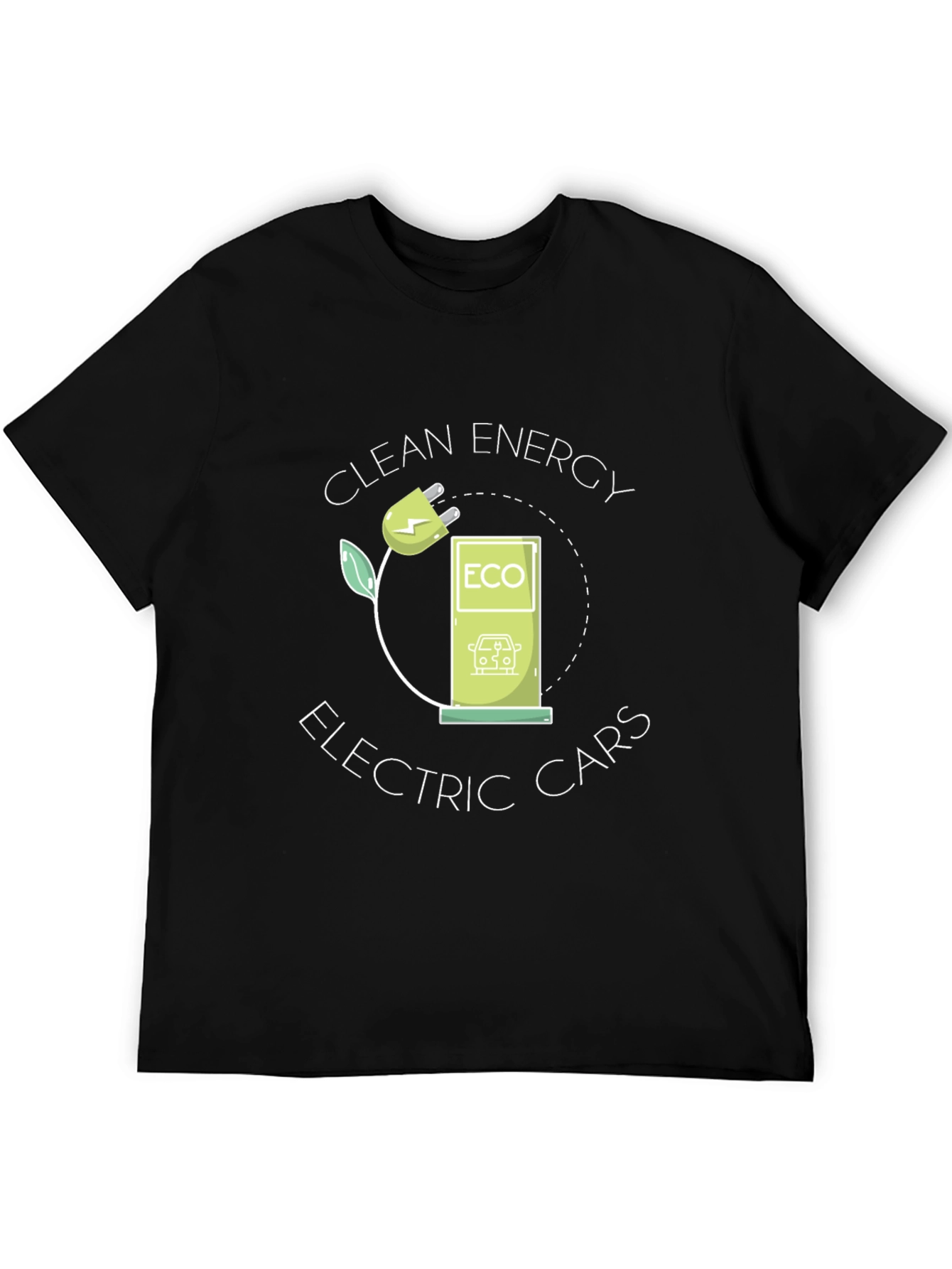 Eco-Friendly Electric Car T-Shirt