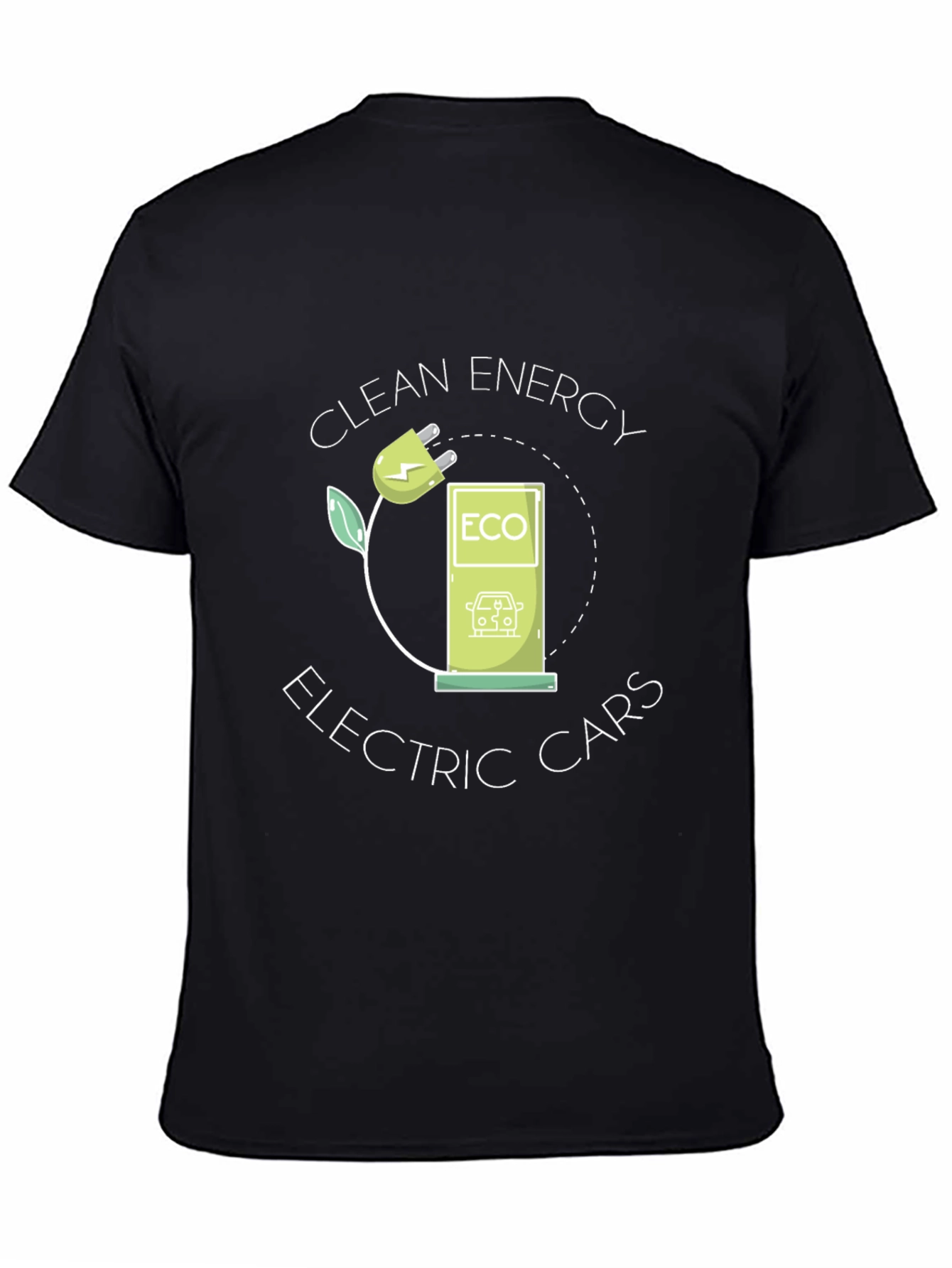 Eco-Friendly Electric Car T-Shirt
