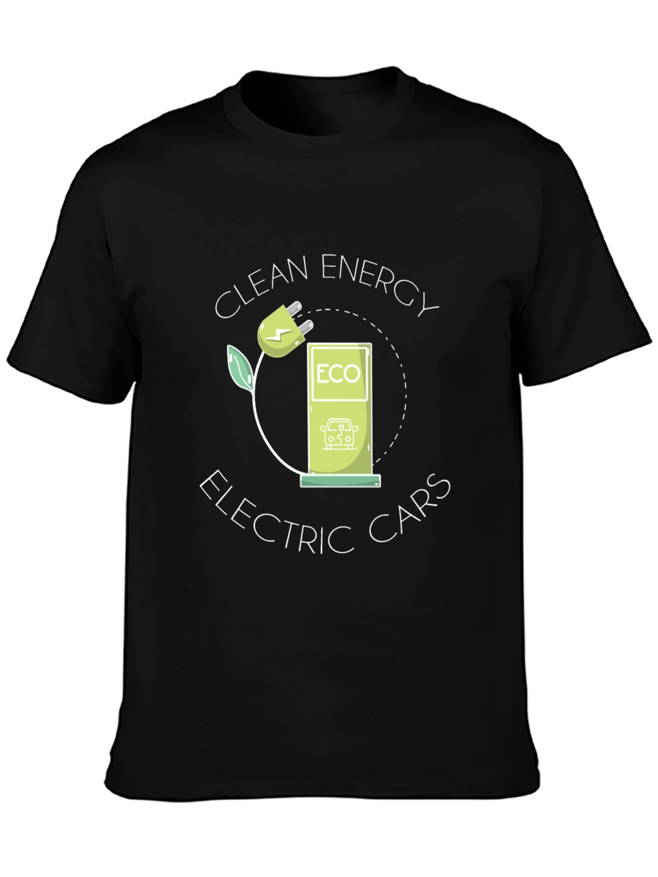 Eco-Friendly Electric Car T-Shirt
