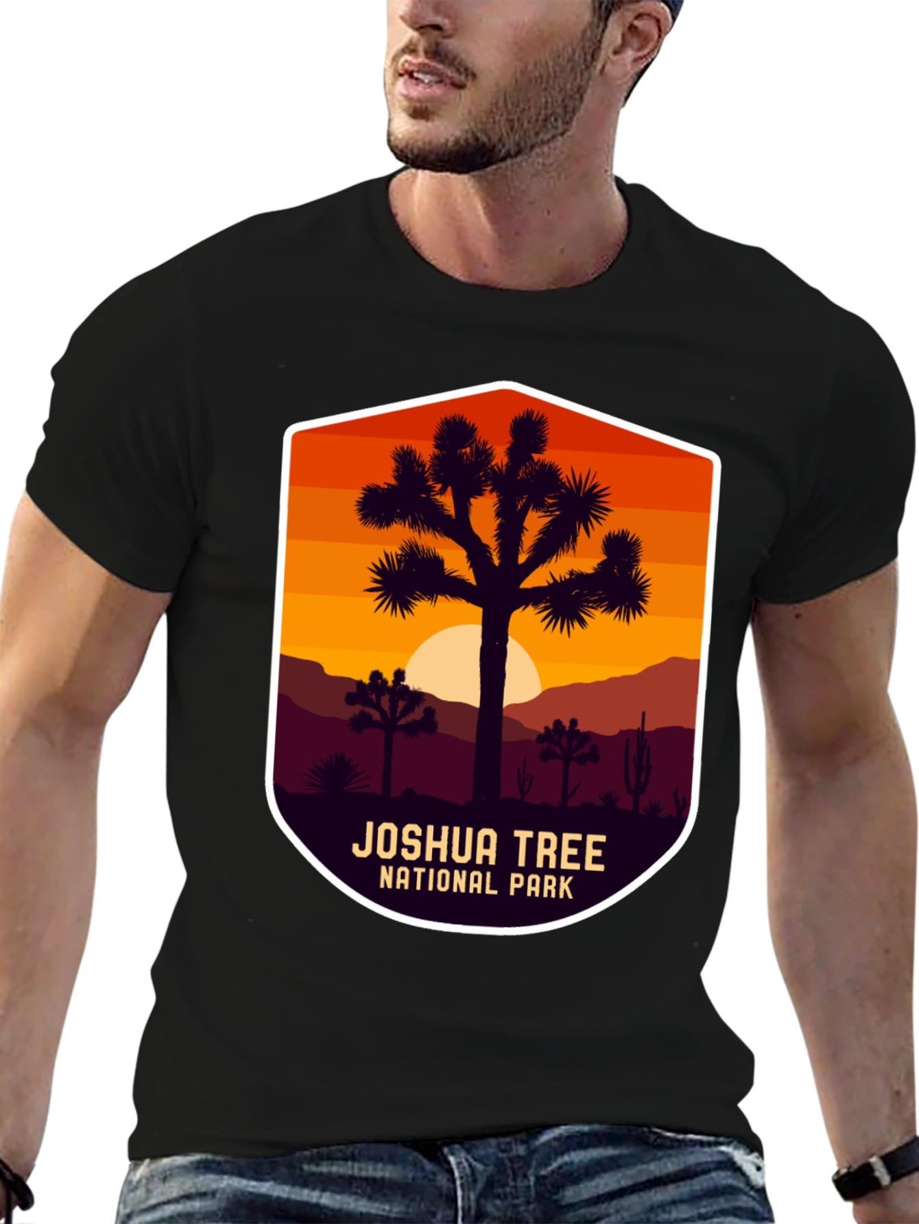 Joshua Tree National Park T-Shirt Desert Sunset Tee