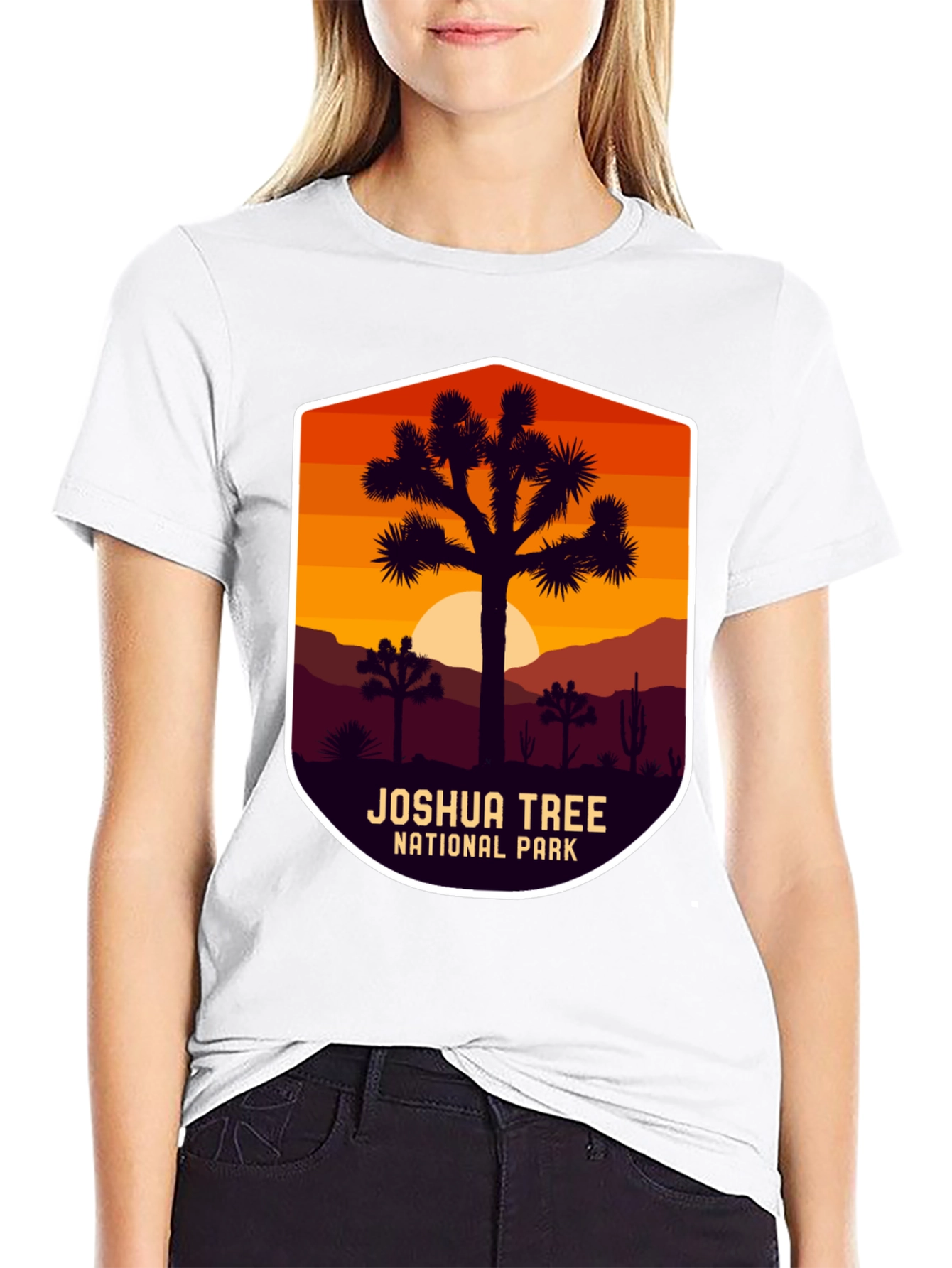 Joshua Tree National Park T-Shirt Desert Sunset Tee