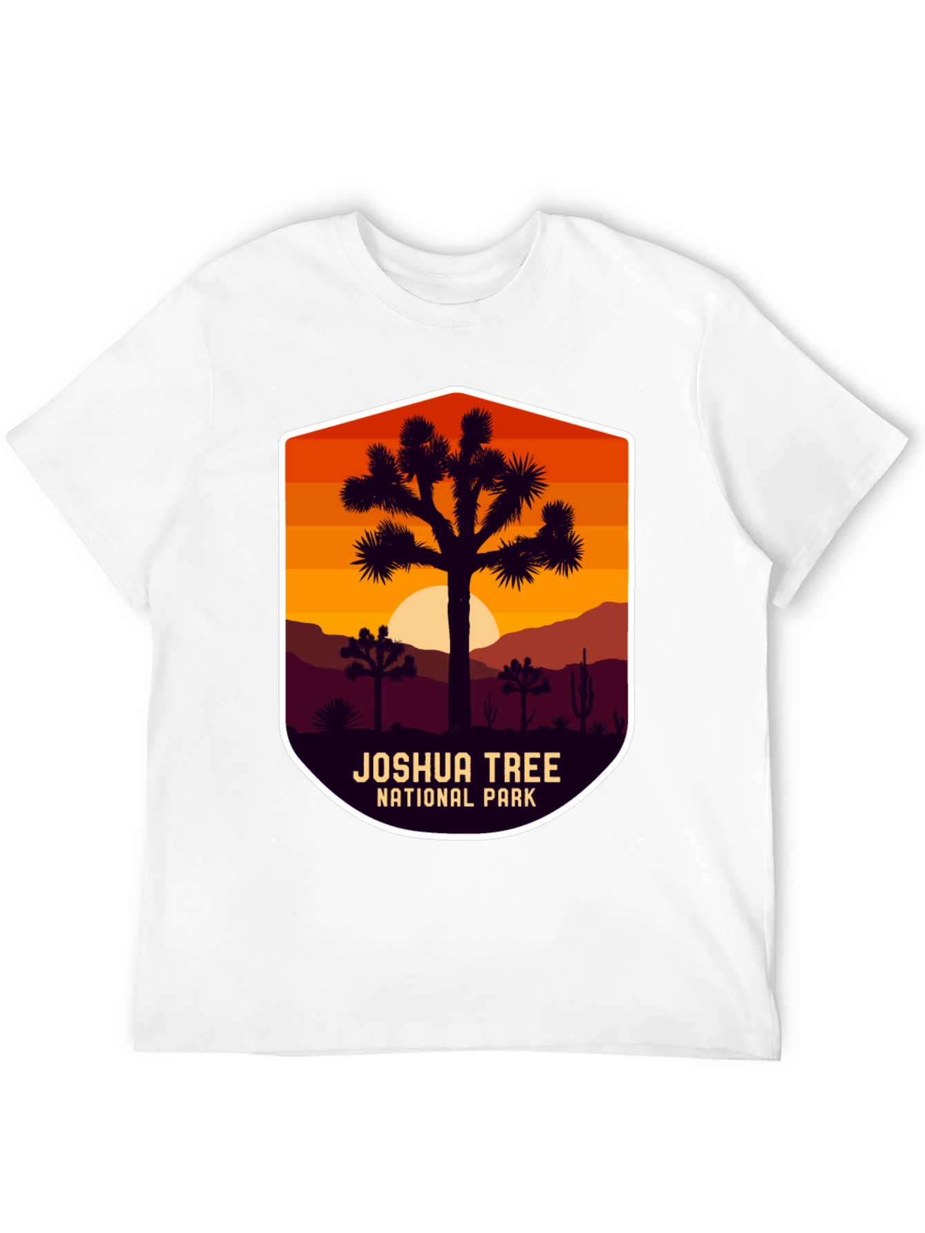 Joshua Tree National Park T-Shirt Desert Sunset Tee