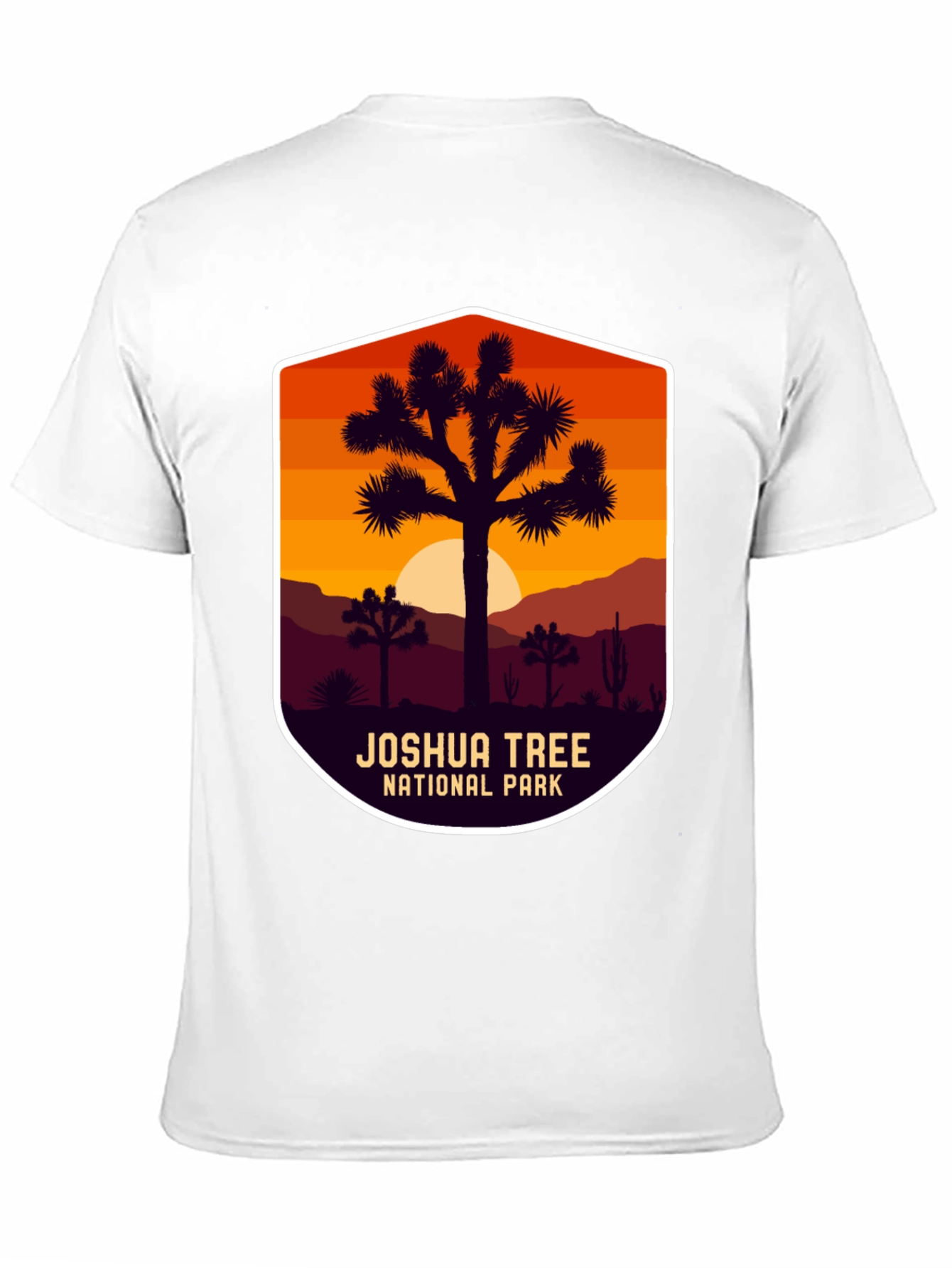 Joshua Tree National Park T-Shirt Desert Sunset Tee