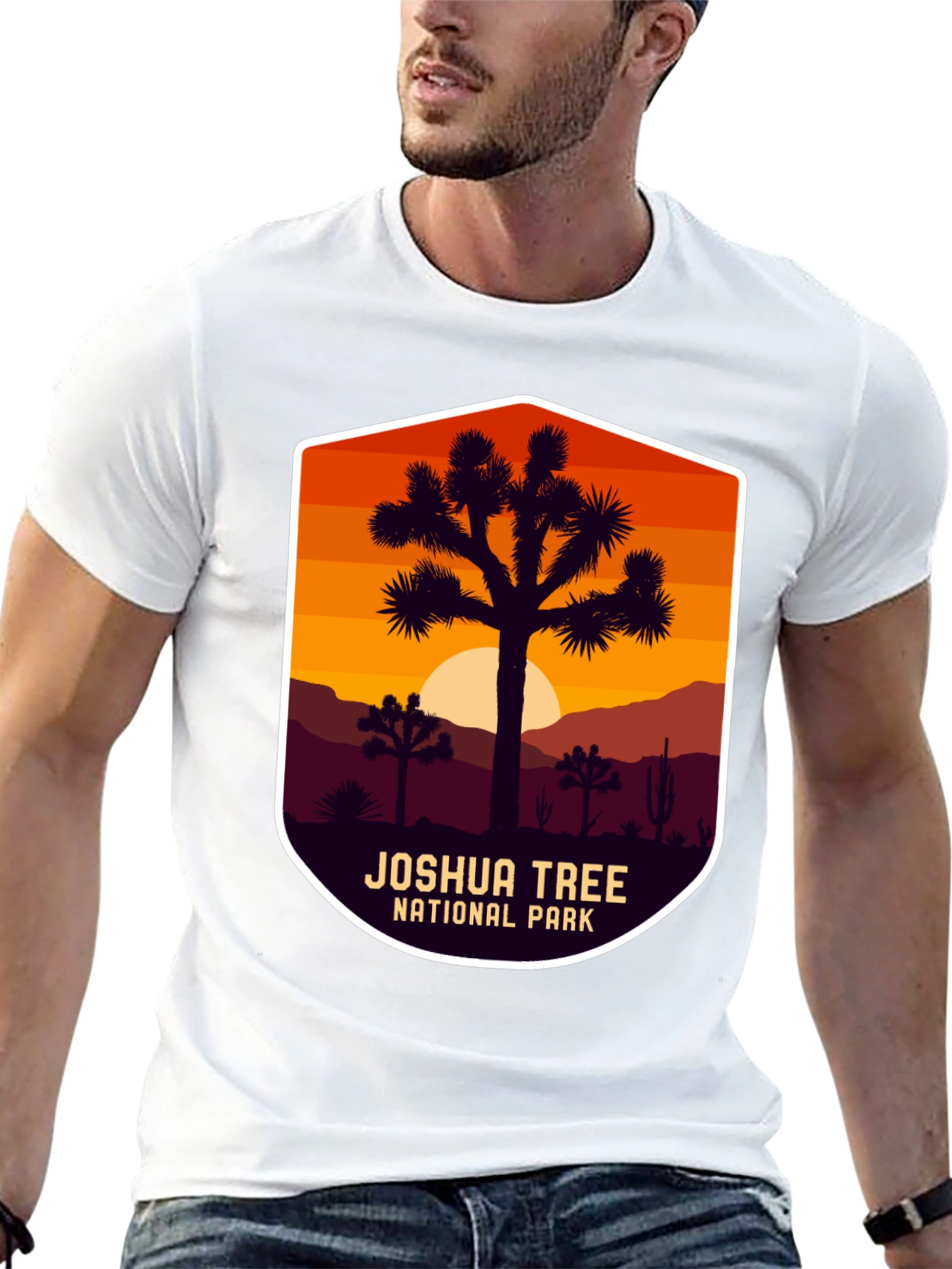 Joshua Tree National Park T-Shirt Desert Sunset Tee
