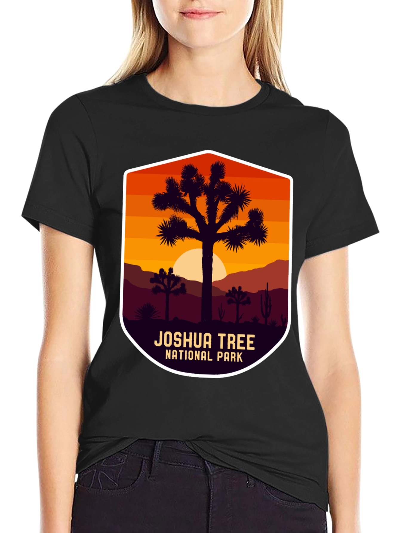 Joshua Tree National Park T-Shirt Desert Sunset Tee