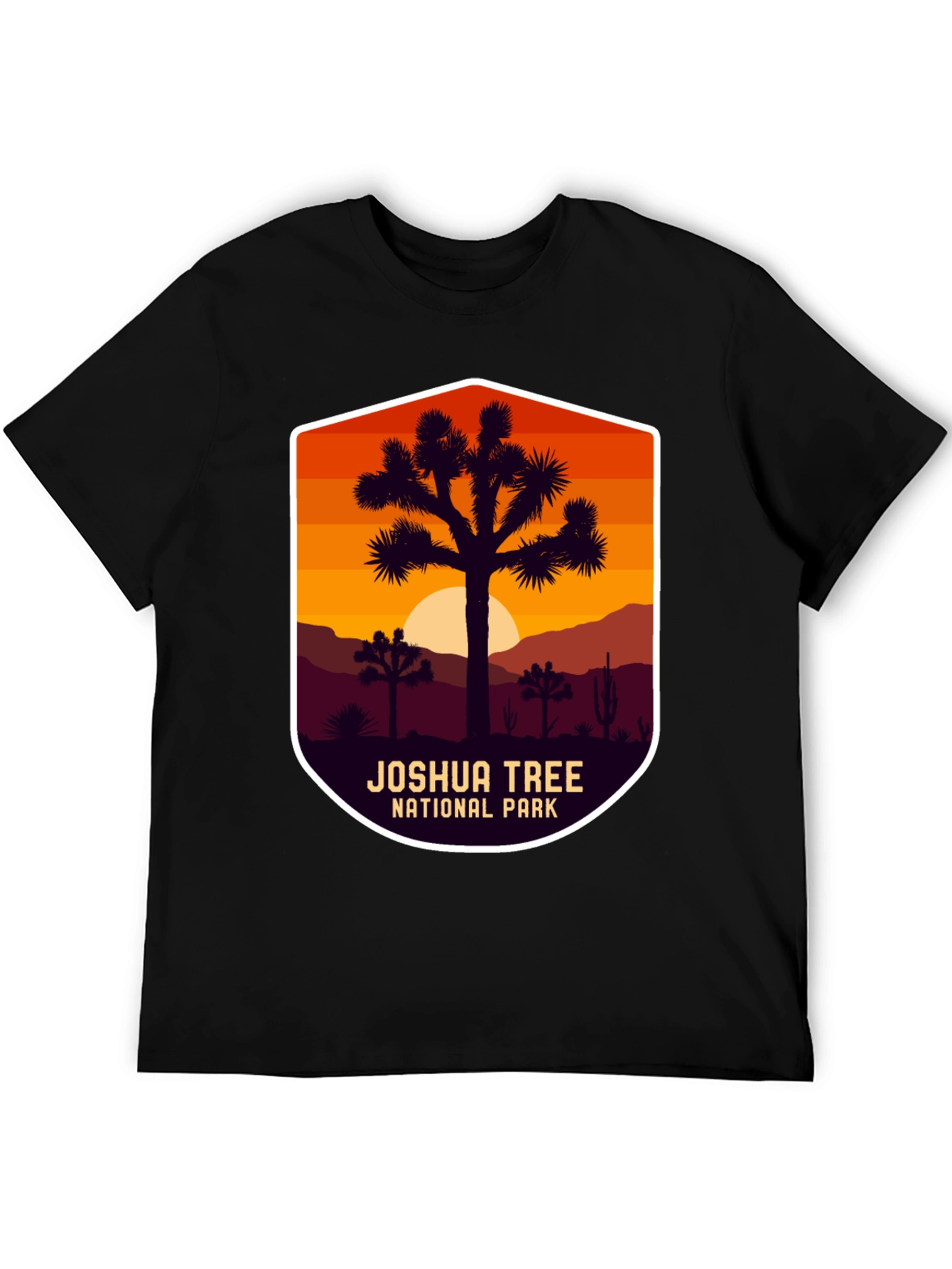 Joshua Tree National Park T-Shirt Desert Sunset Tee