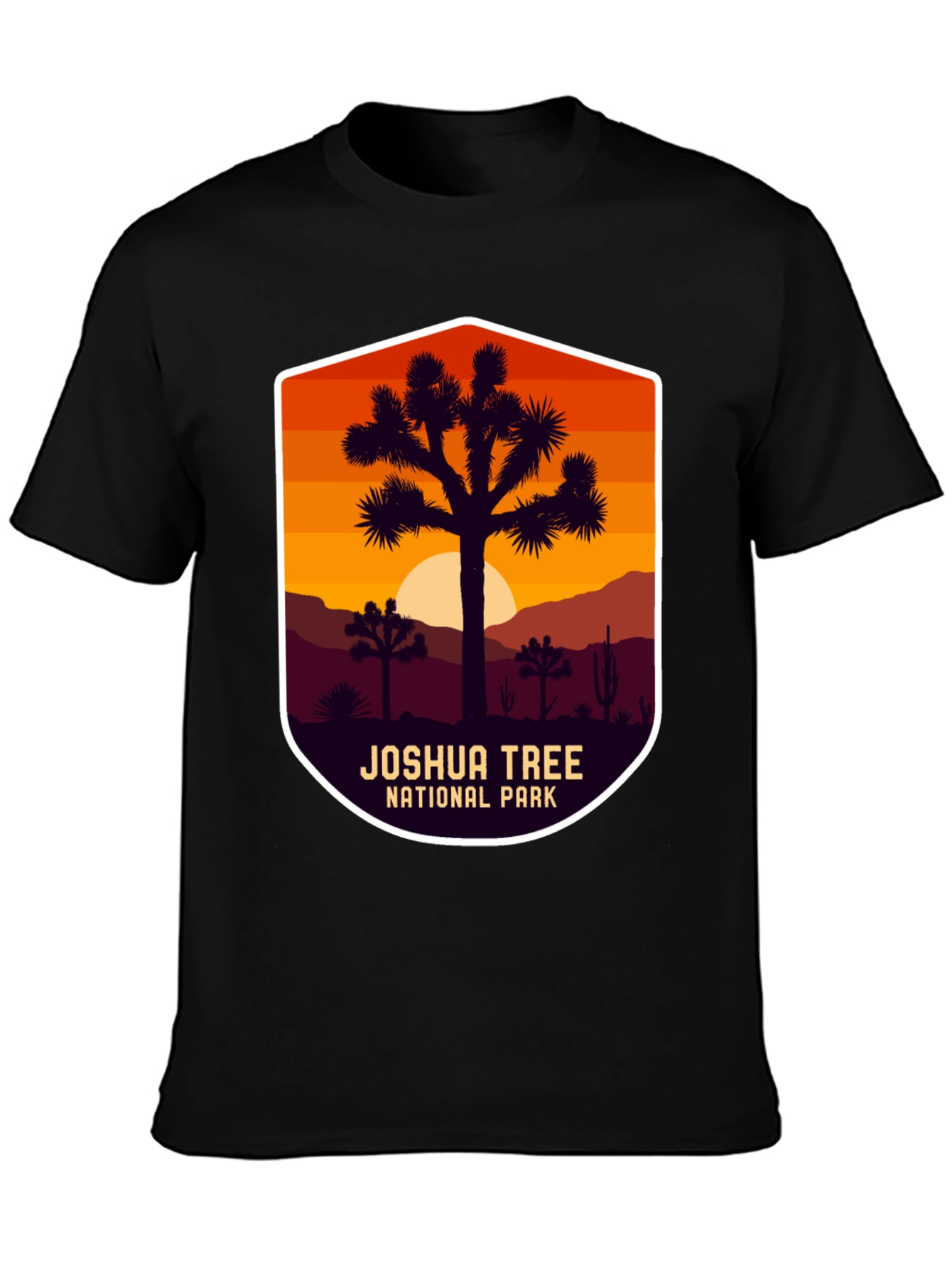 Joshua Tree National Park T-Shirt Desert Sunset Tee